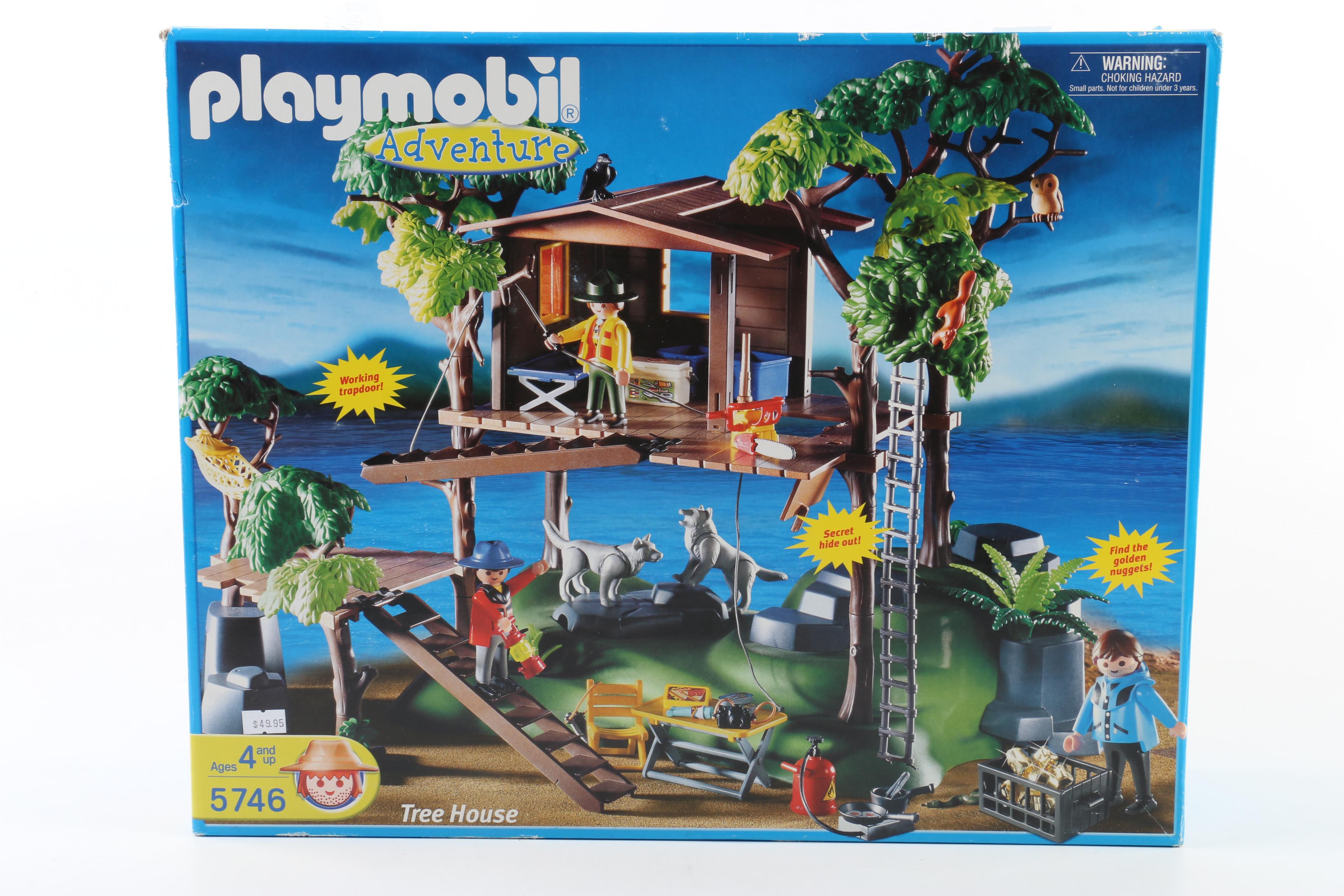 Playmobil Adventure Treehouse Set and Figures