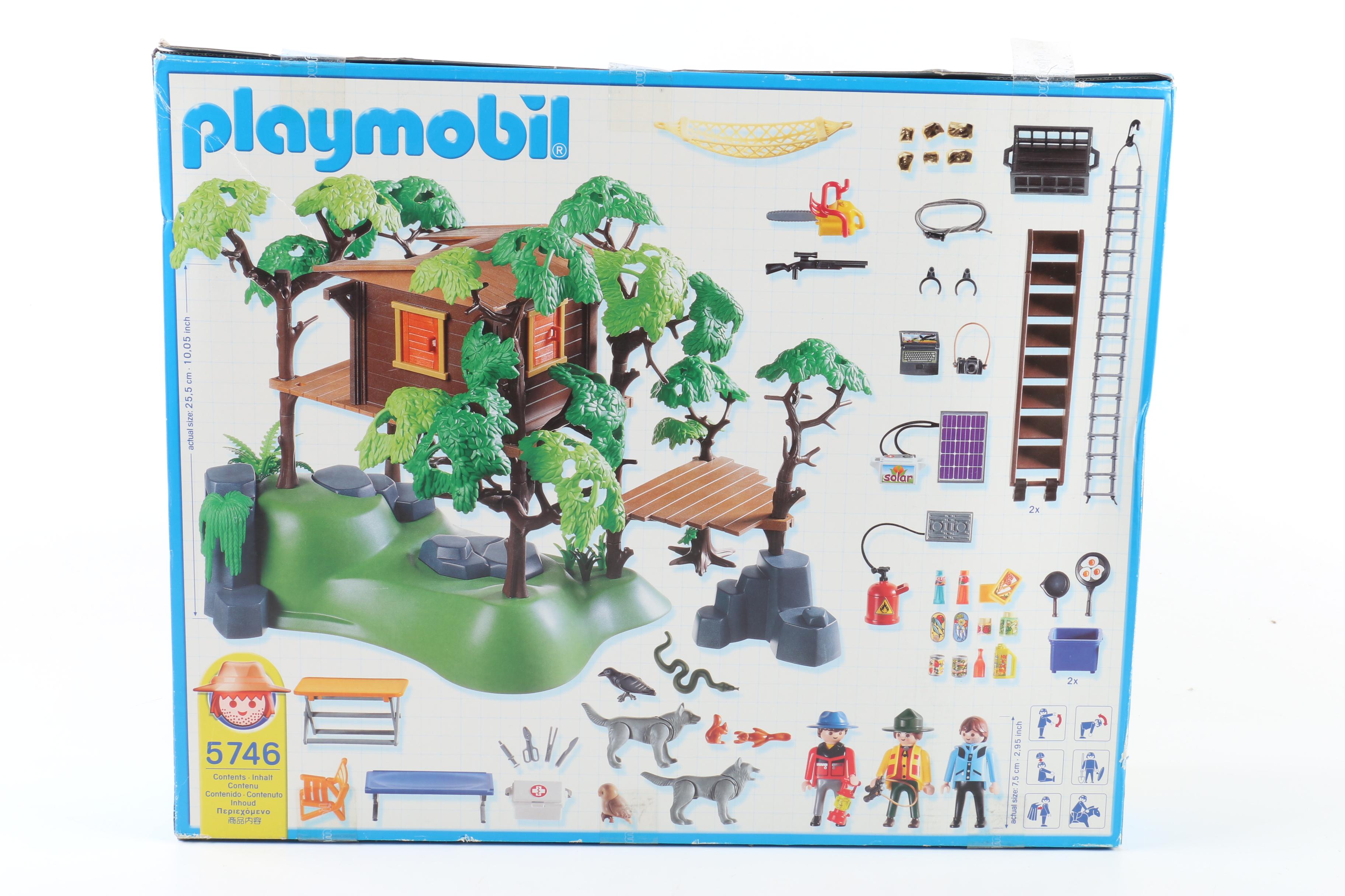 Playmobil Adventure Treehouse Set and Figures