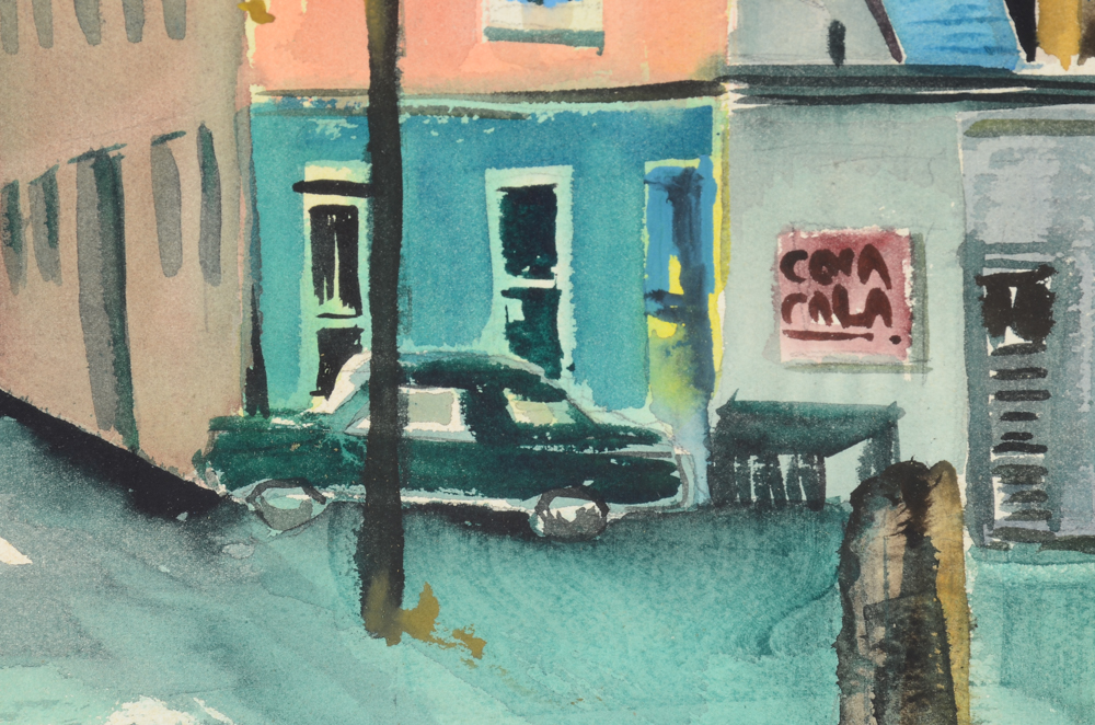 William Rehse Original Watercolor of Middletown, Ohio