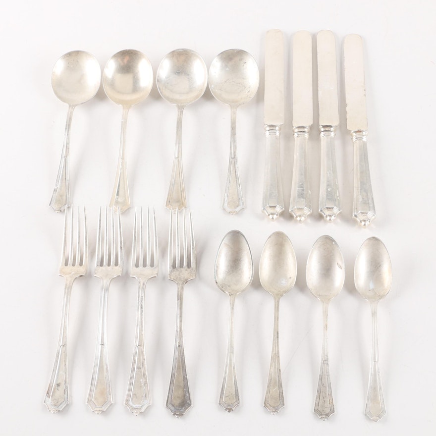 Gorham "Plymouth" Sterling Silver Flatware Collection