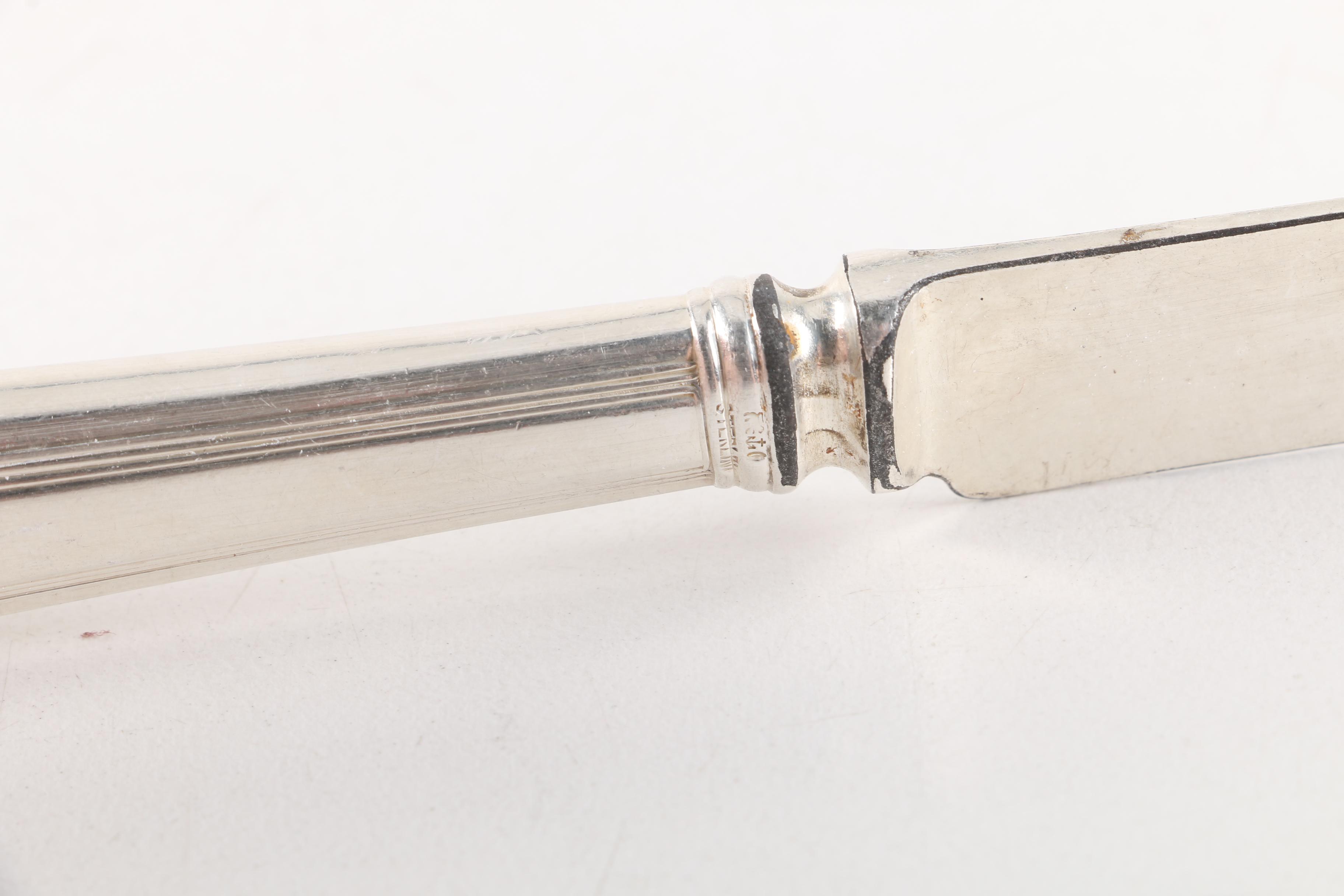 Gorham "Plymouth" Sterling Silver Flatware Collection