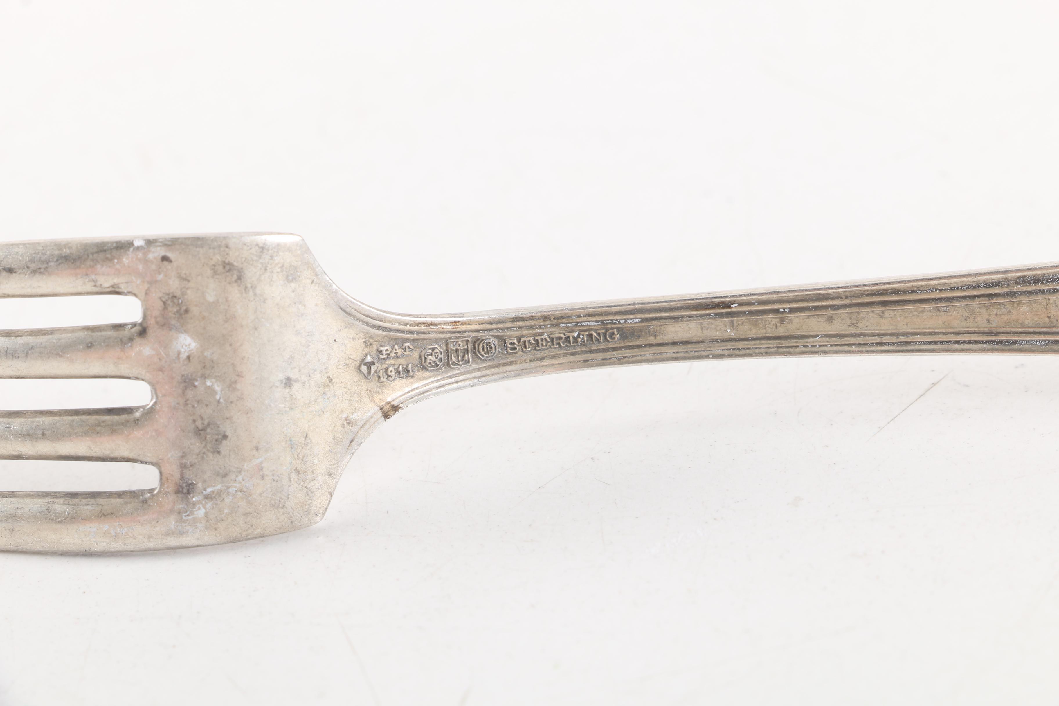 Gorham "Plymouth" Sterling Silver Flatware Collection