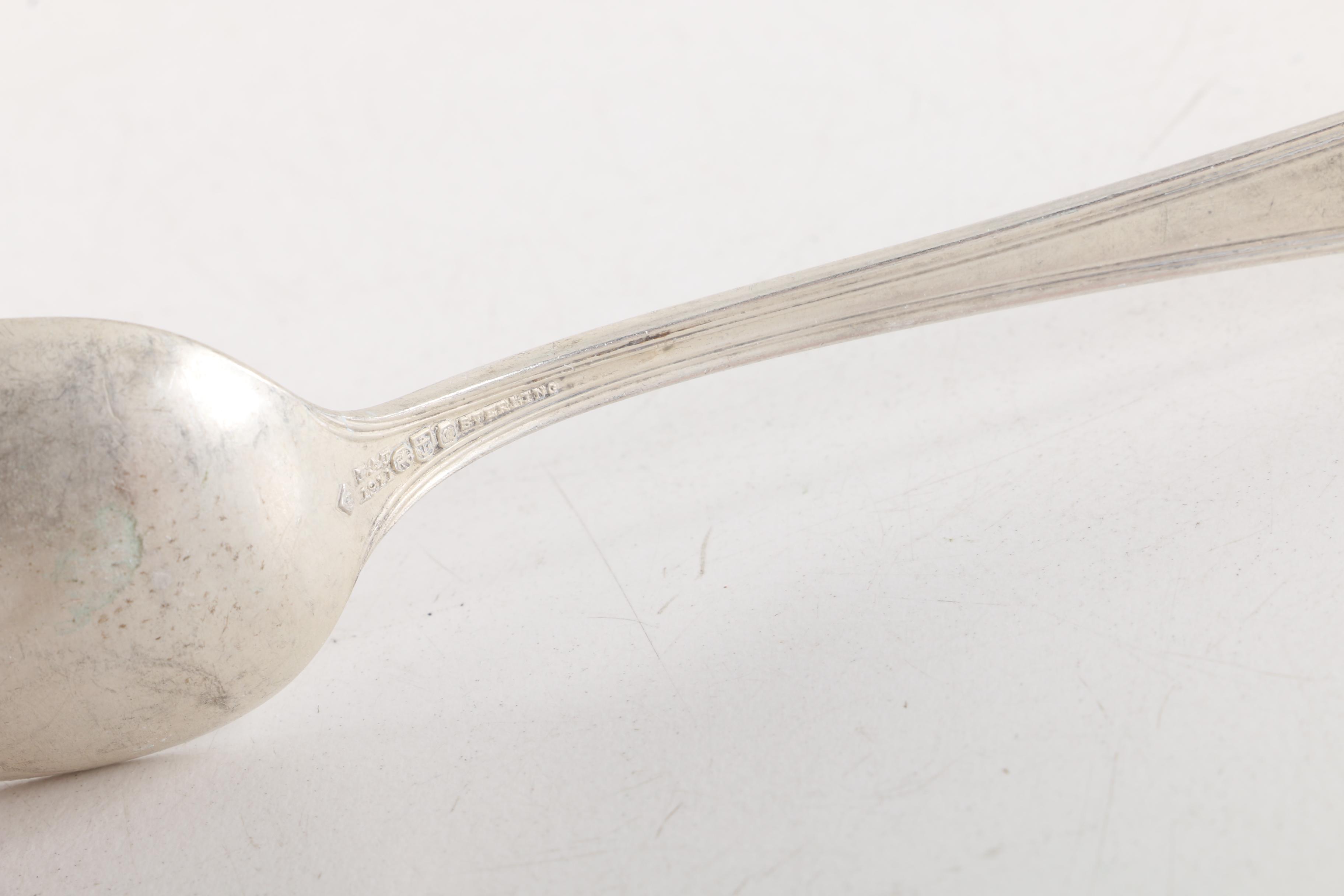 Gorham "Plymouth" Sterling Silver Flatware Collection