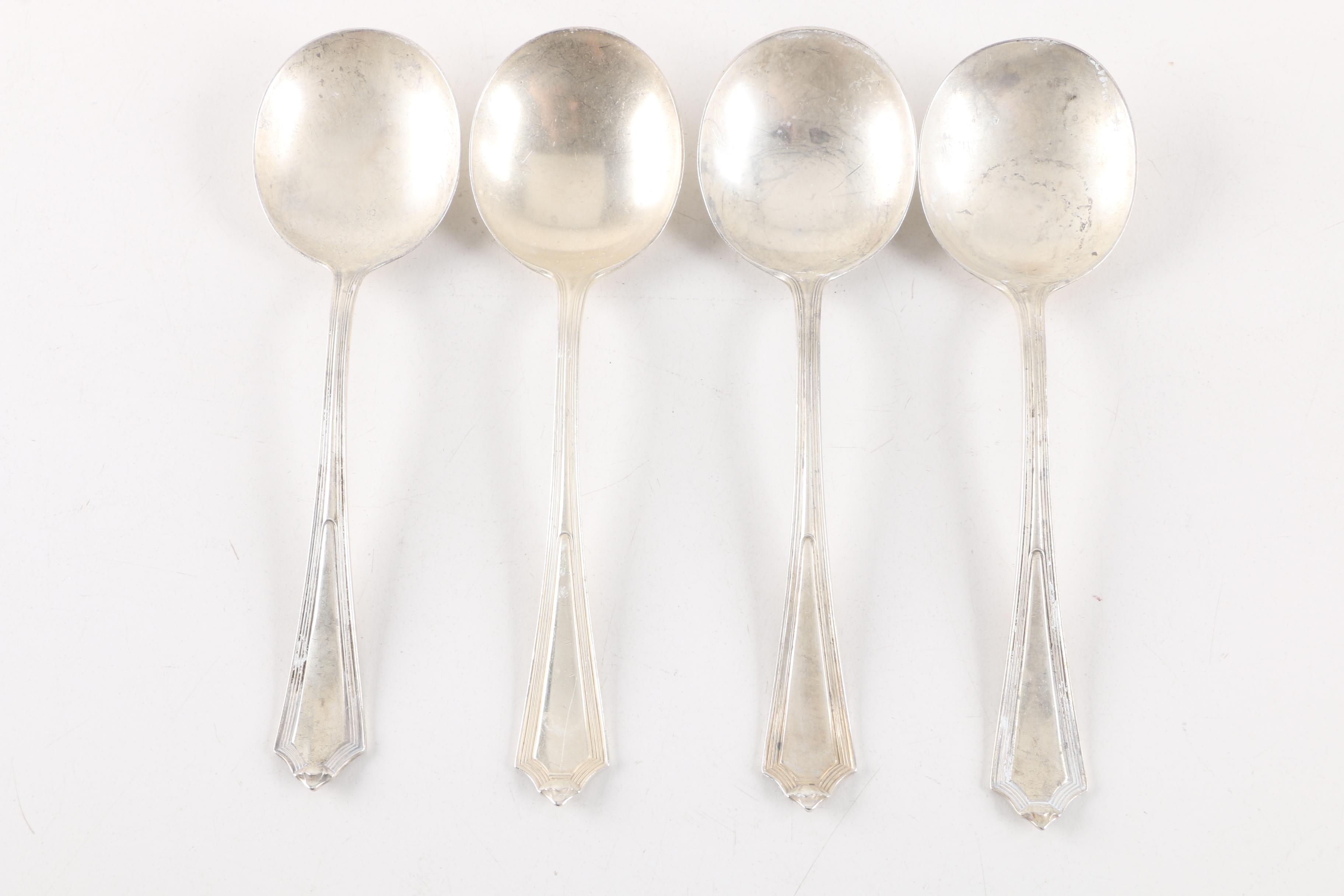 Gorham "Plymouth" Sterling Silver Flatware Collection