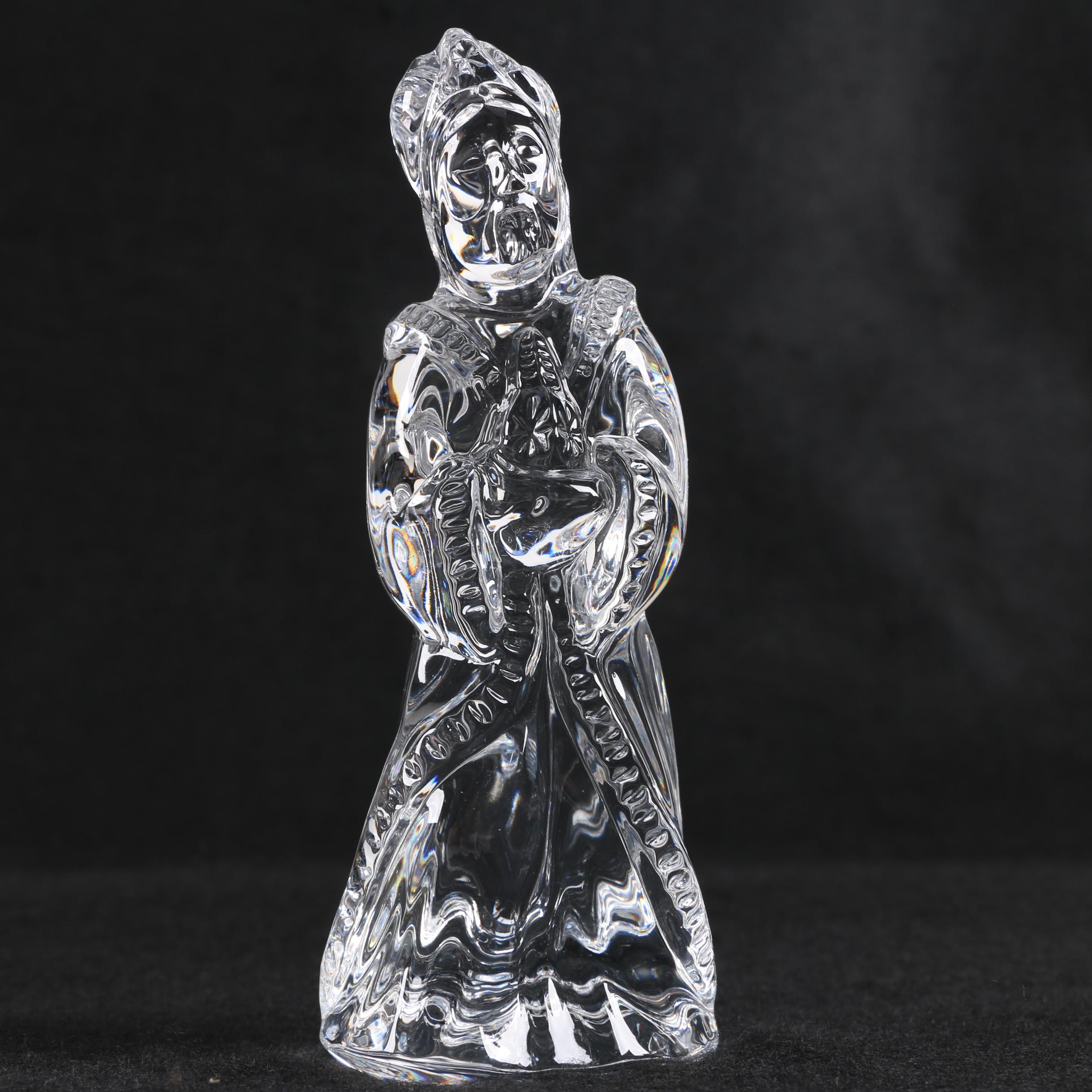 Waterford Crystal Nativity Set Figurines