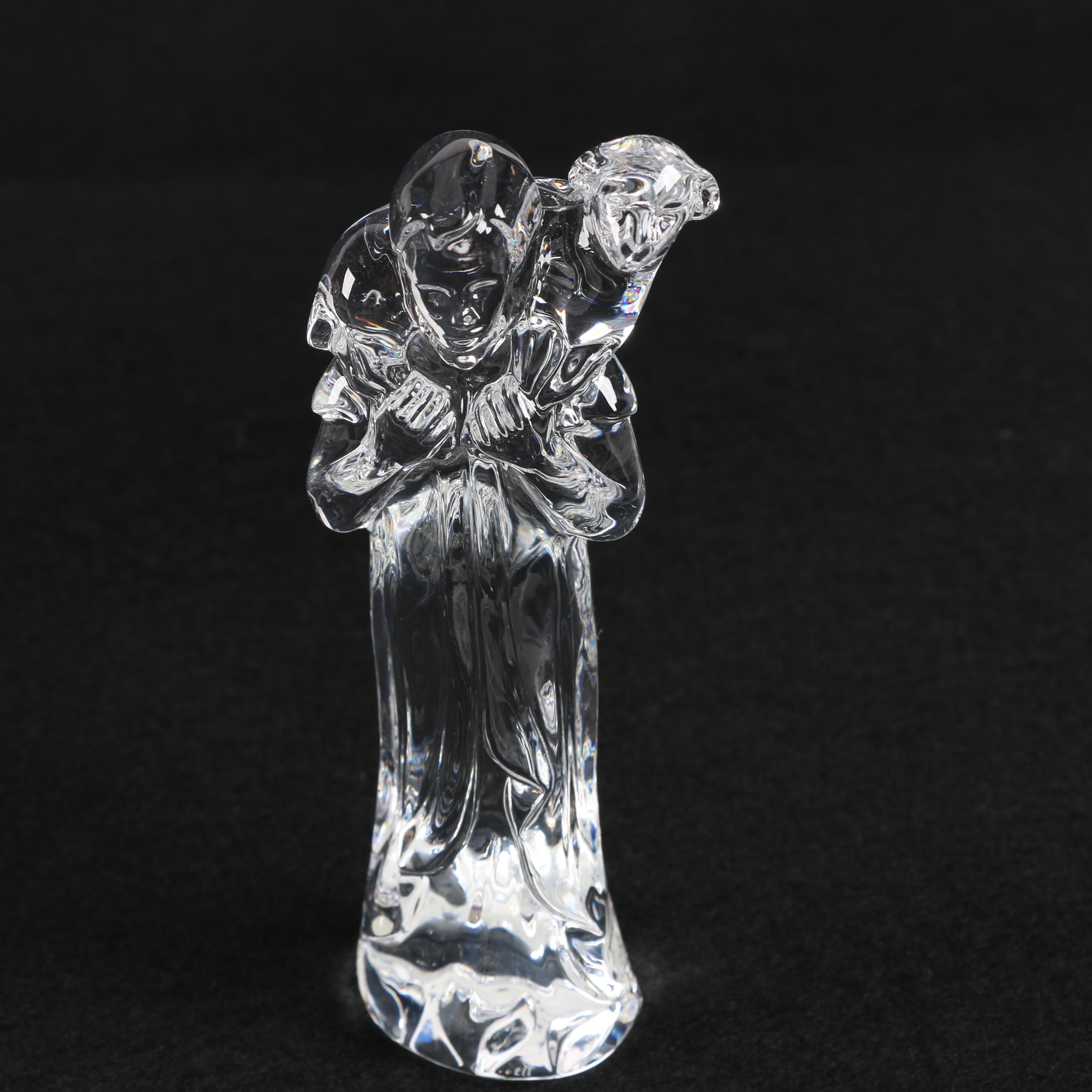 Waterford Crystal Nativity Set Figurines