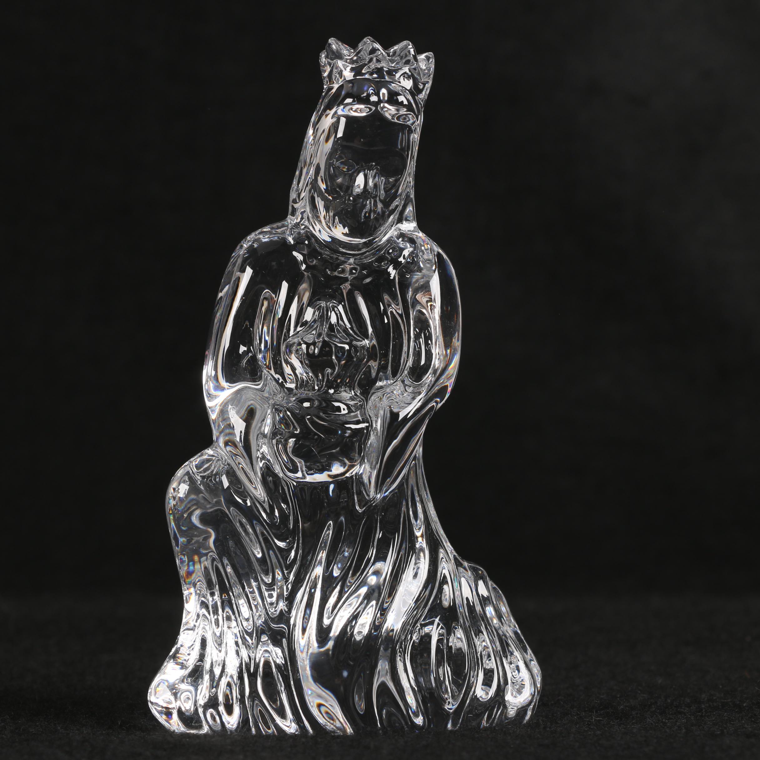 Waterford Crystal Nativity Set Figurines