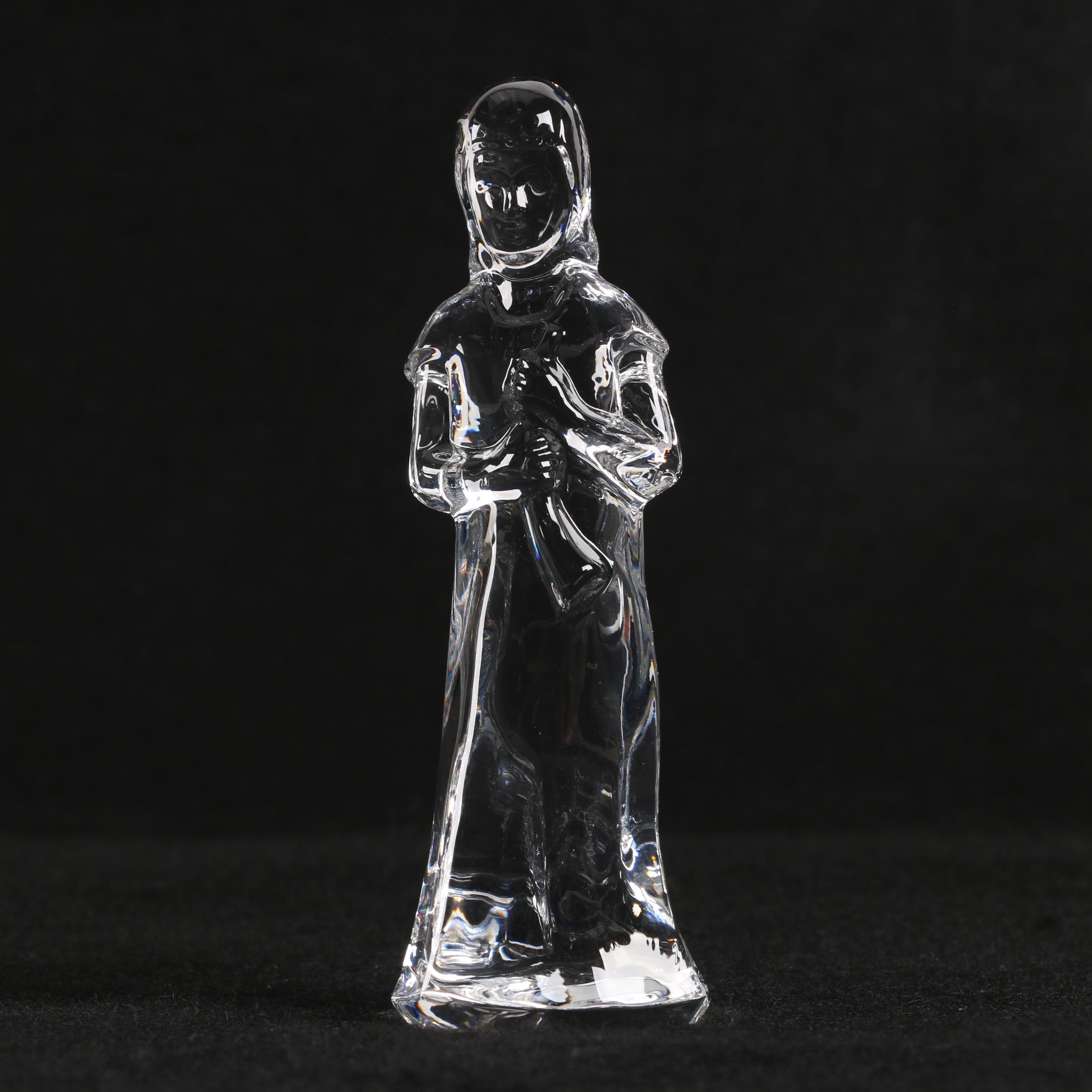 Waterford Crystal Nativity Set Figurines
