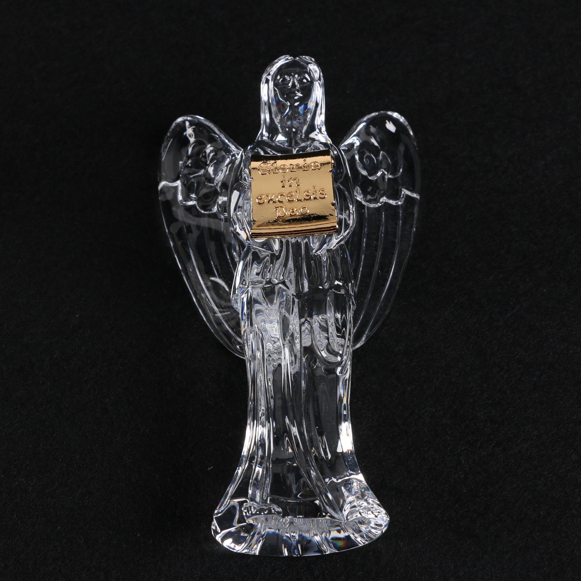 Waterford Crystal Nativity Set Figurines