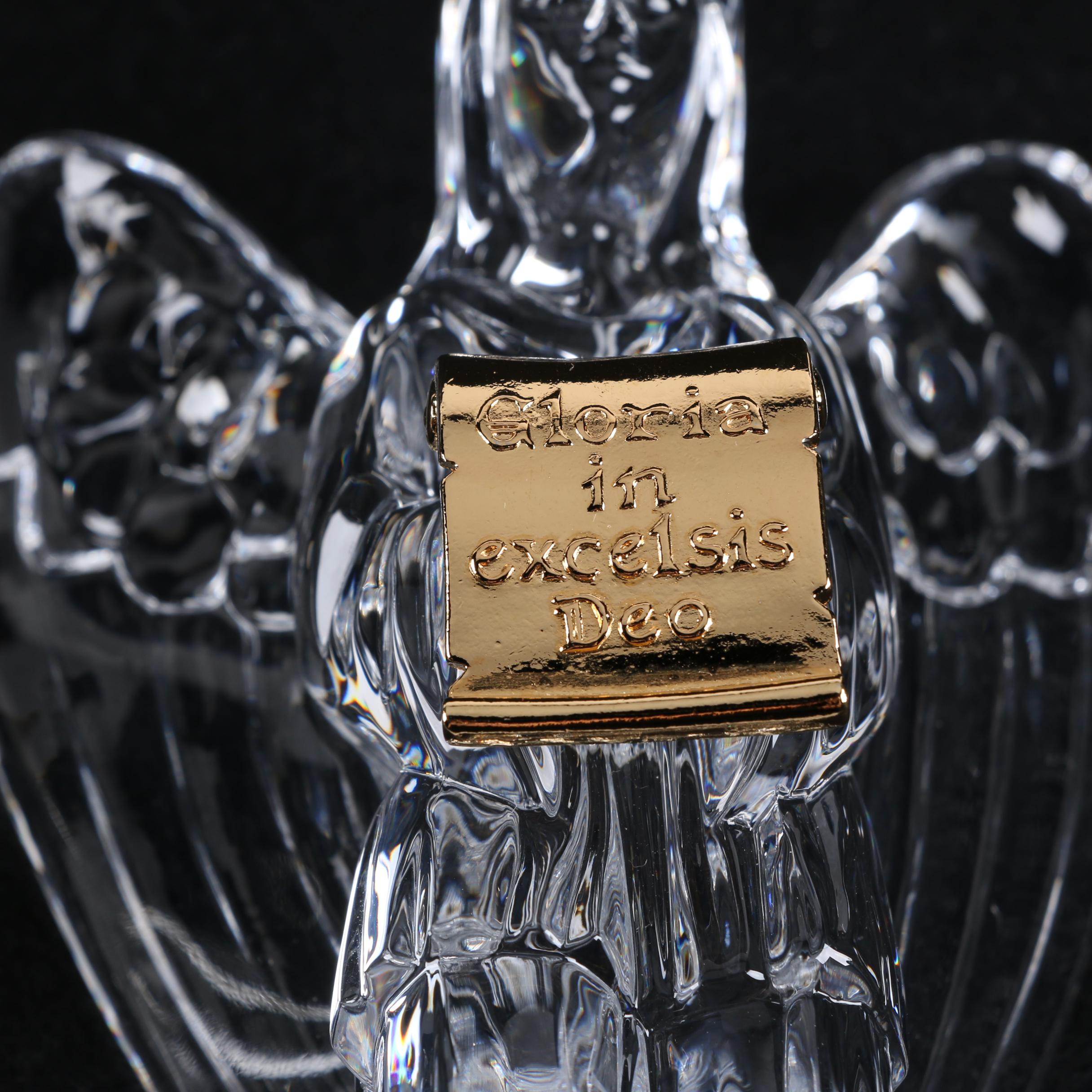 Waterford Crystal Nativity Set Figurines