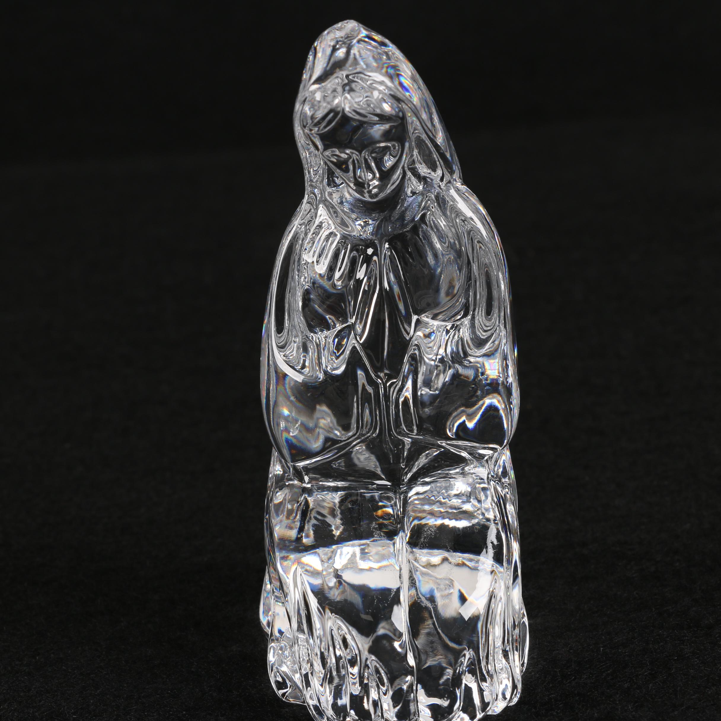 Waterford Crystal Nativity Set Figurines