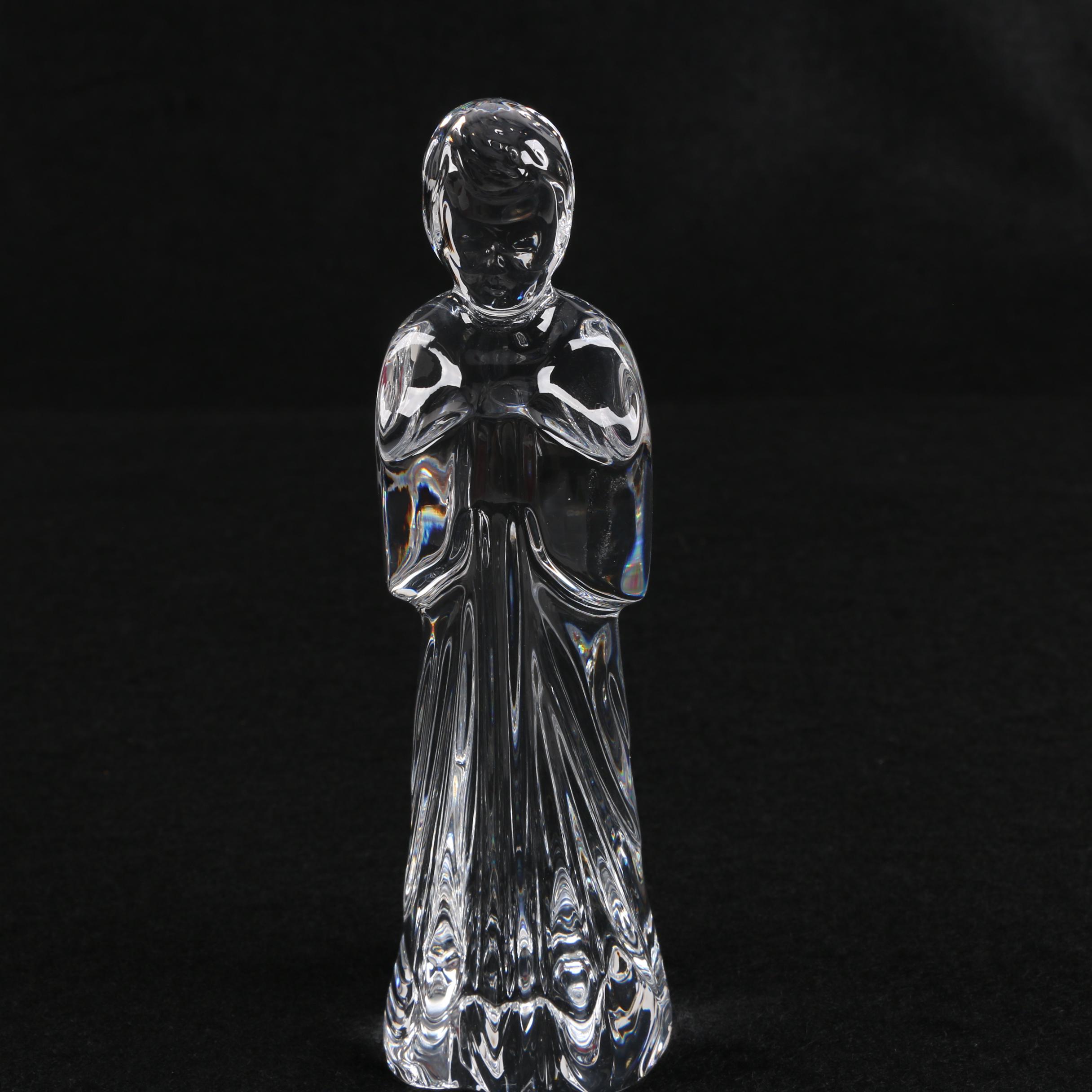 Waterford Crystal Nativity Set Figurines