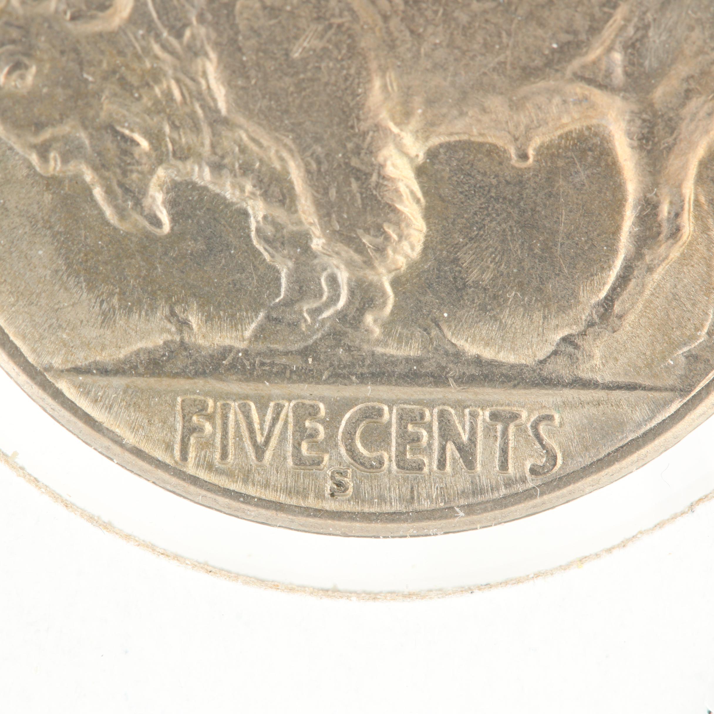 1937-S Buffalo Nickel
