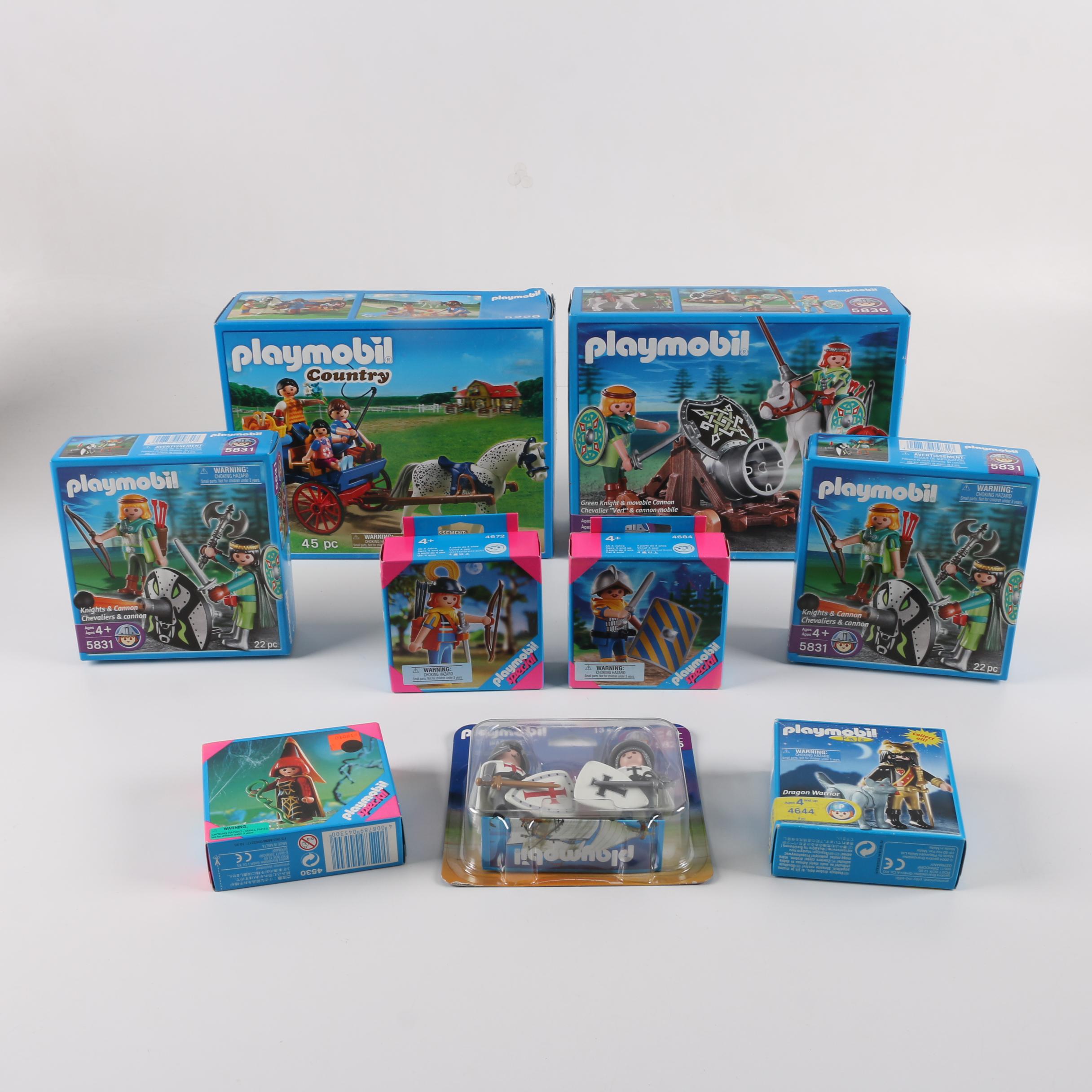 Playmobil Fantasy and Country Themed Sets