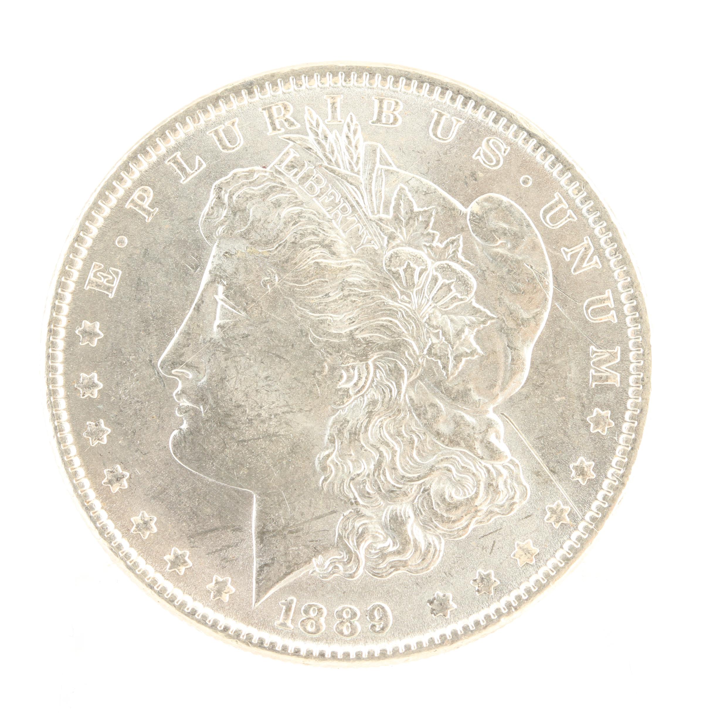 1889 Silver Morgan Dollar