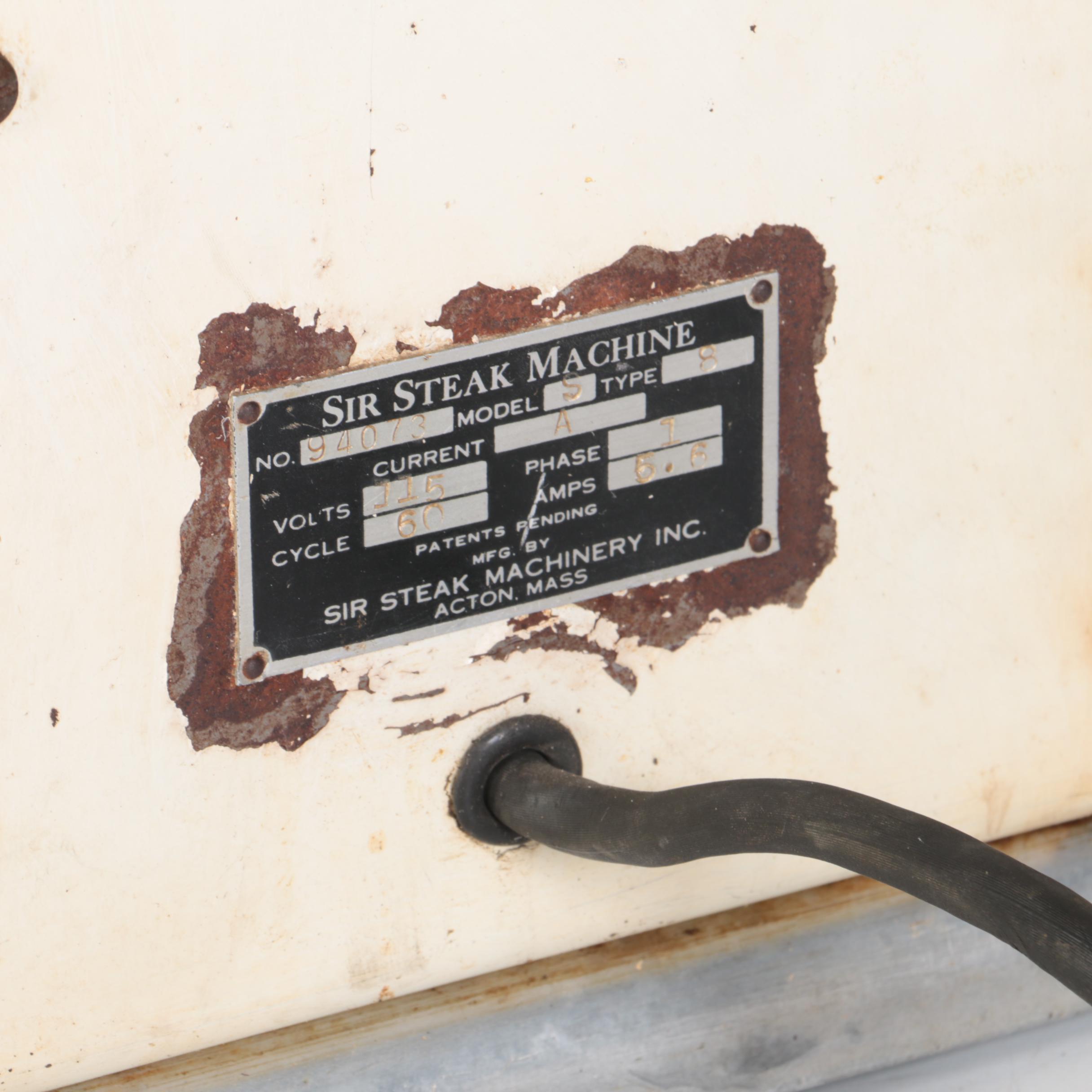 Vintage Sir Steak Machine Meat Grinder with Scales Including Hobart