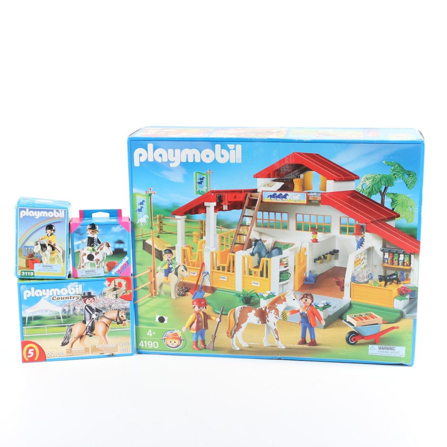 Playmobil Horse Themed Play Sets