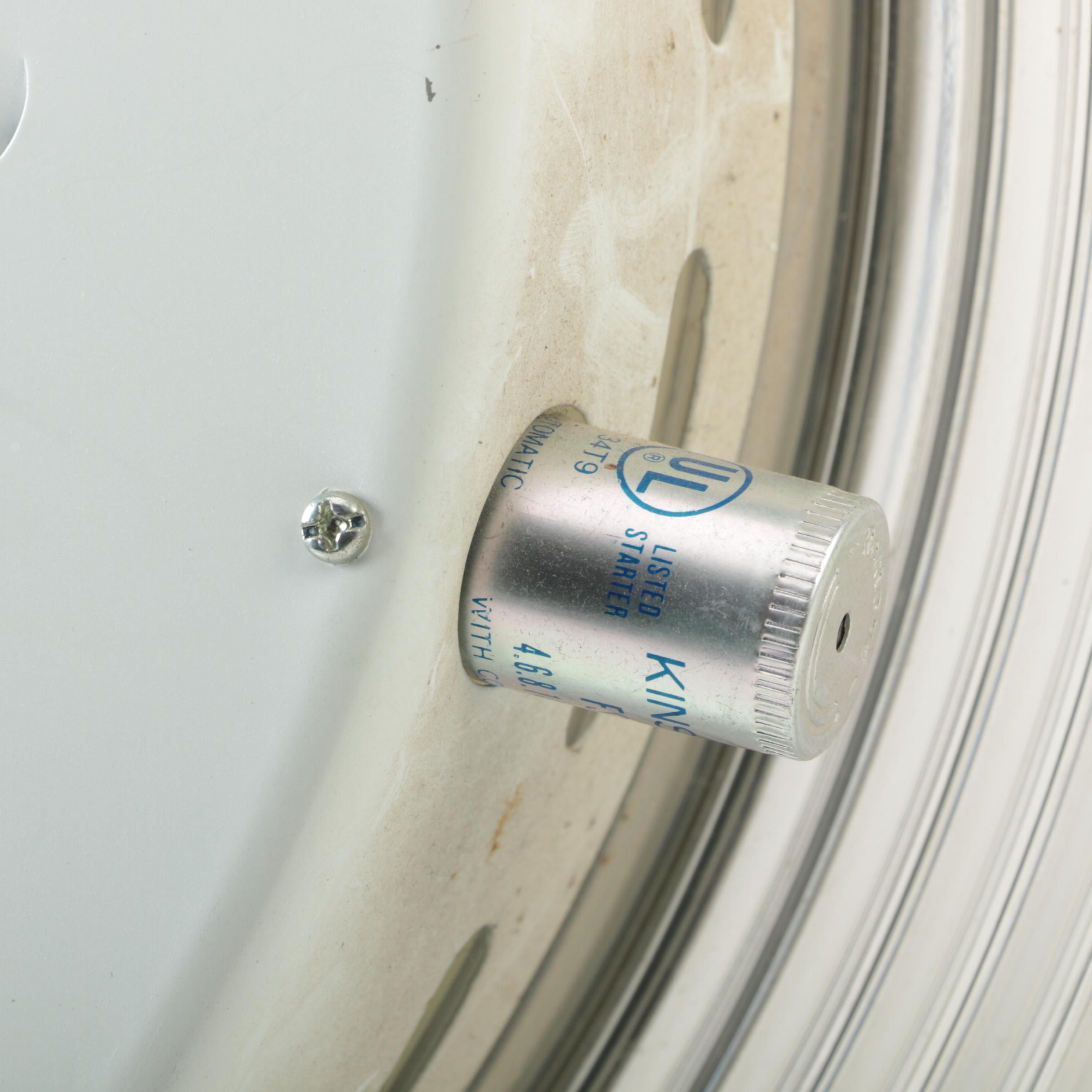 Hyman Products Vintage Art Deco Moon Wall Clock