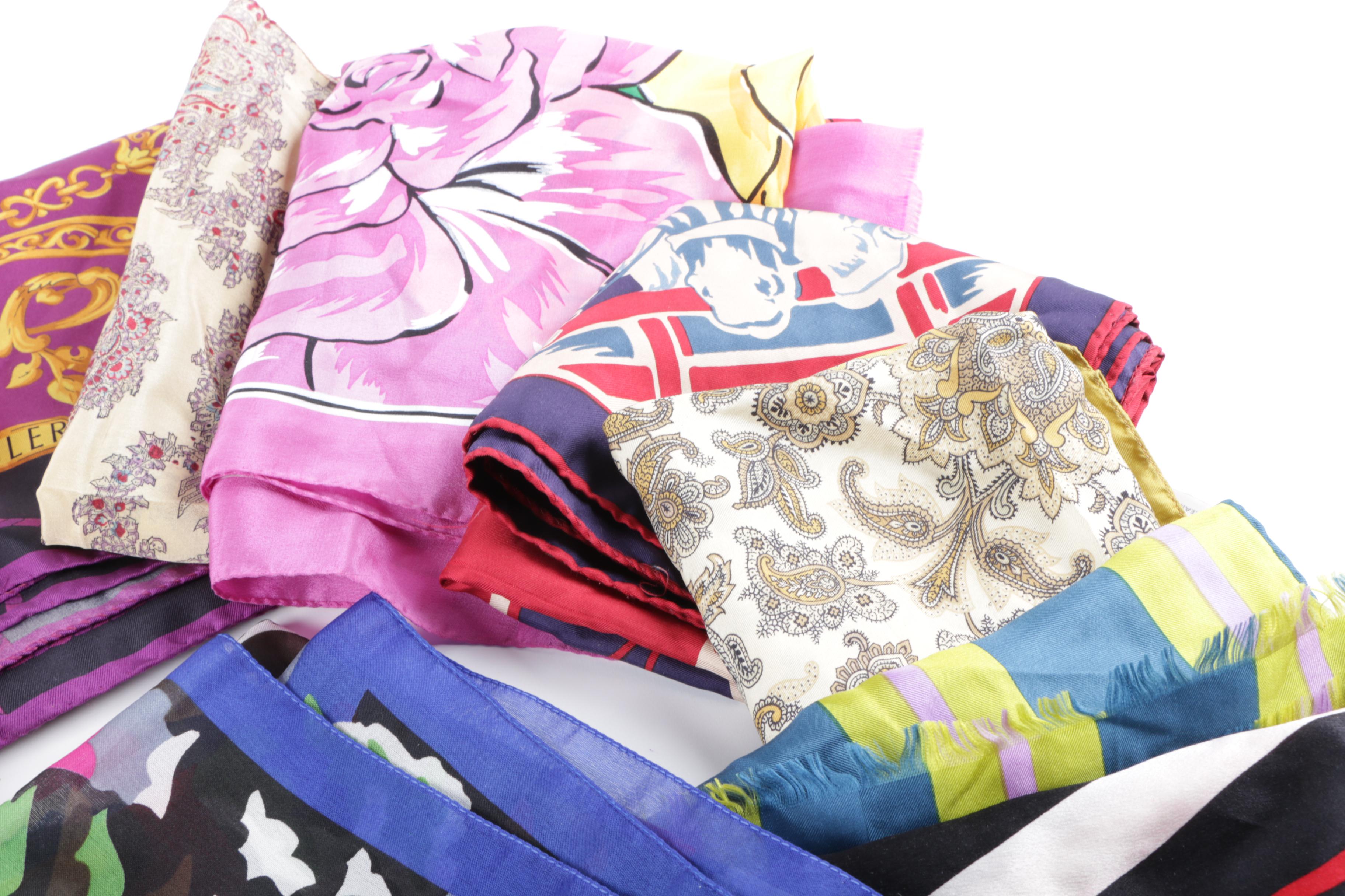 Women's Fashion Scarves Including Bob Mackie and Adrienne Vittadini