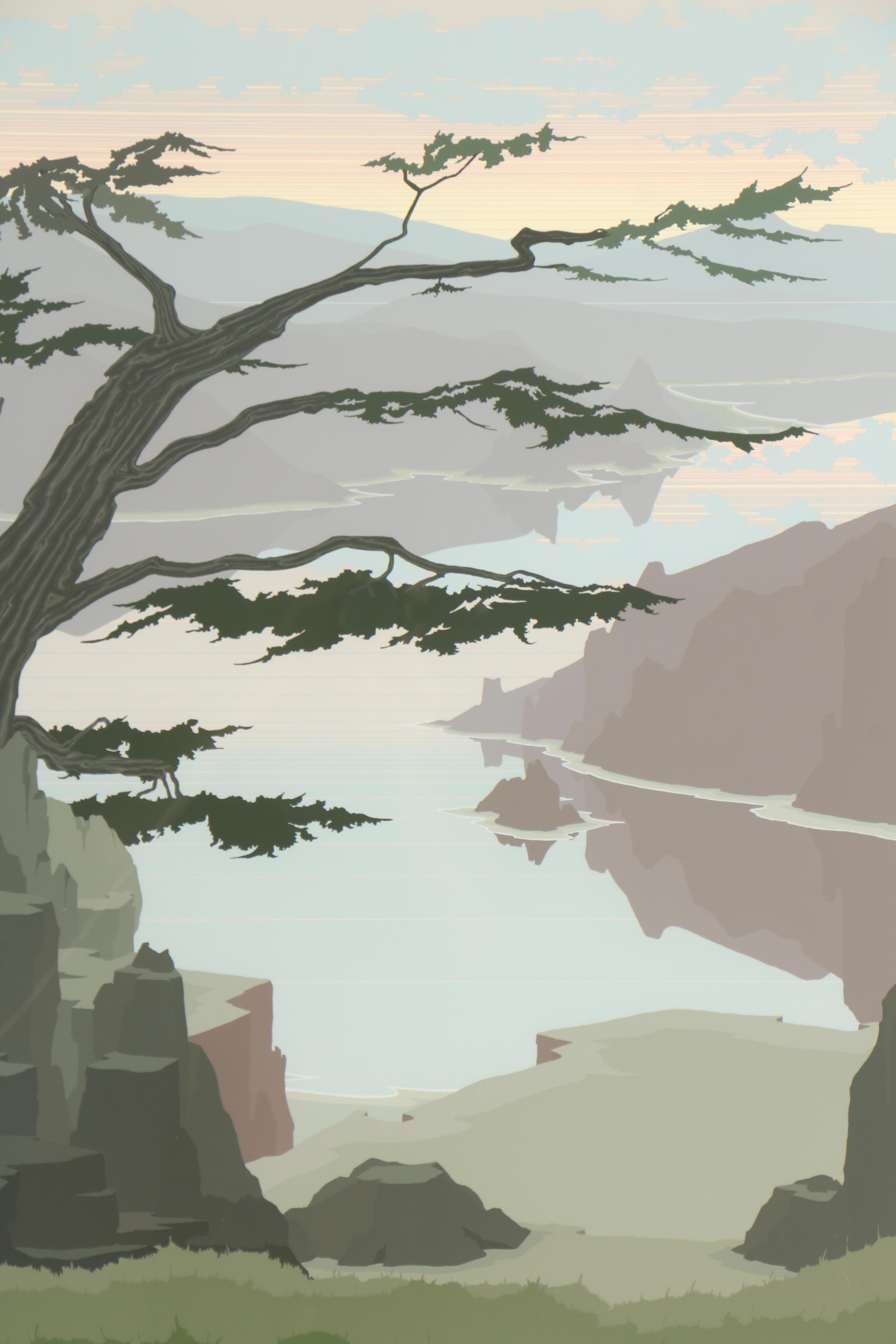 Jerry Schurr 1983 Serigraph "Cape Foulweather"