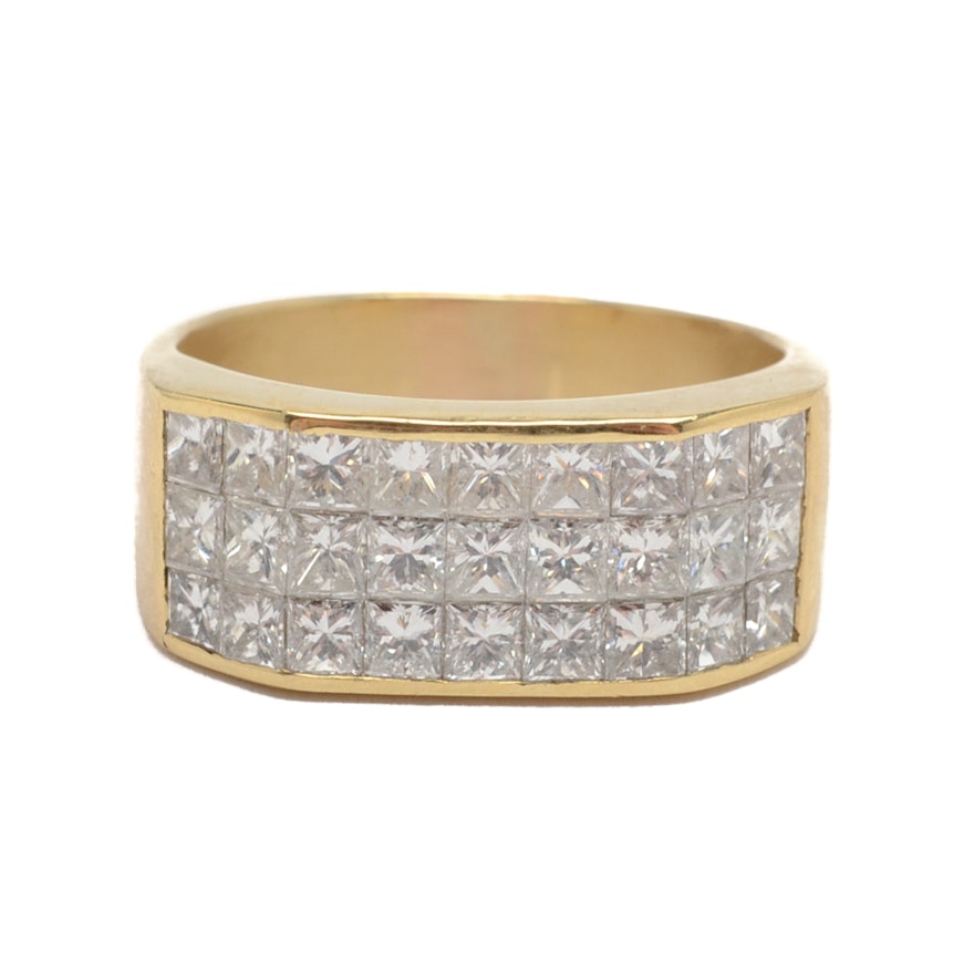 Le Vian 18K Yellow Gold 1.89 CTW Diamond Ring