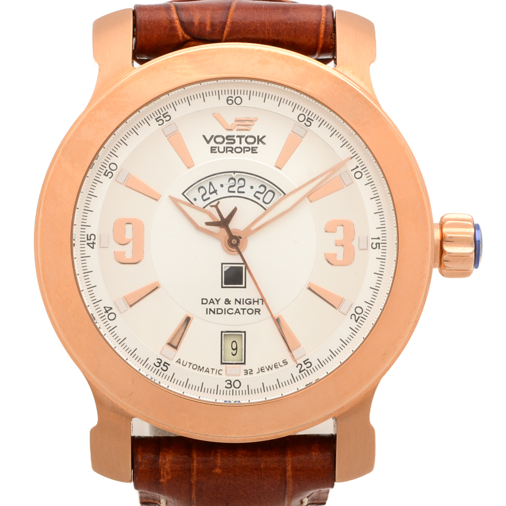 Vostok Europe Automatic Rose Gold Tone Watch