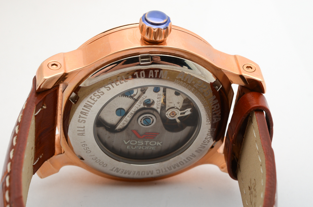 Vostok Europe Automatic Rose Gold Tone Watch