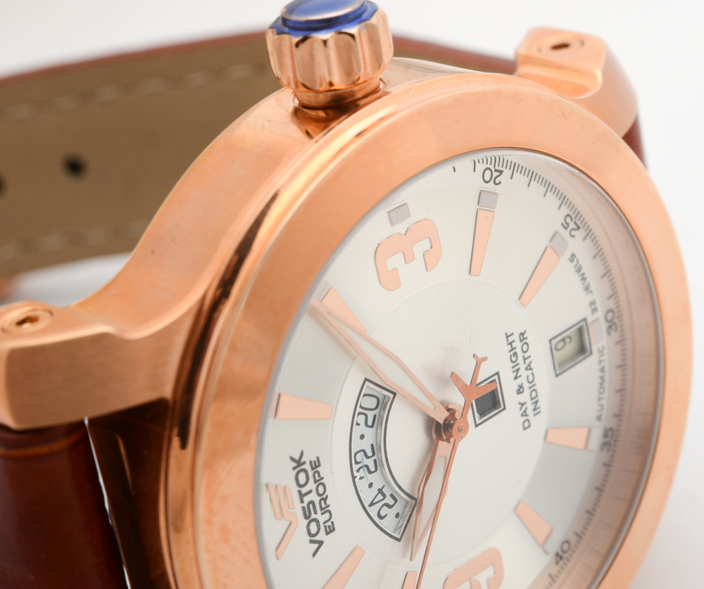 Vostok Europe Automatic Rose Gold Tone Watch