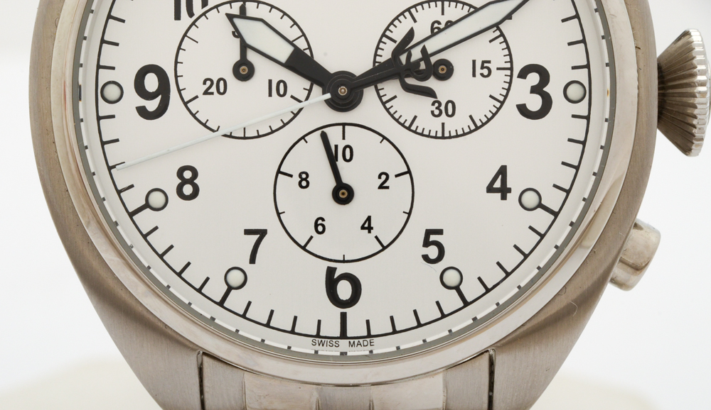 Philip Watch Stainless Steel Chronograph Watch