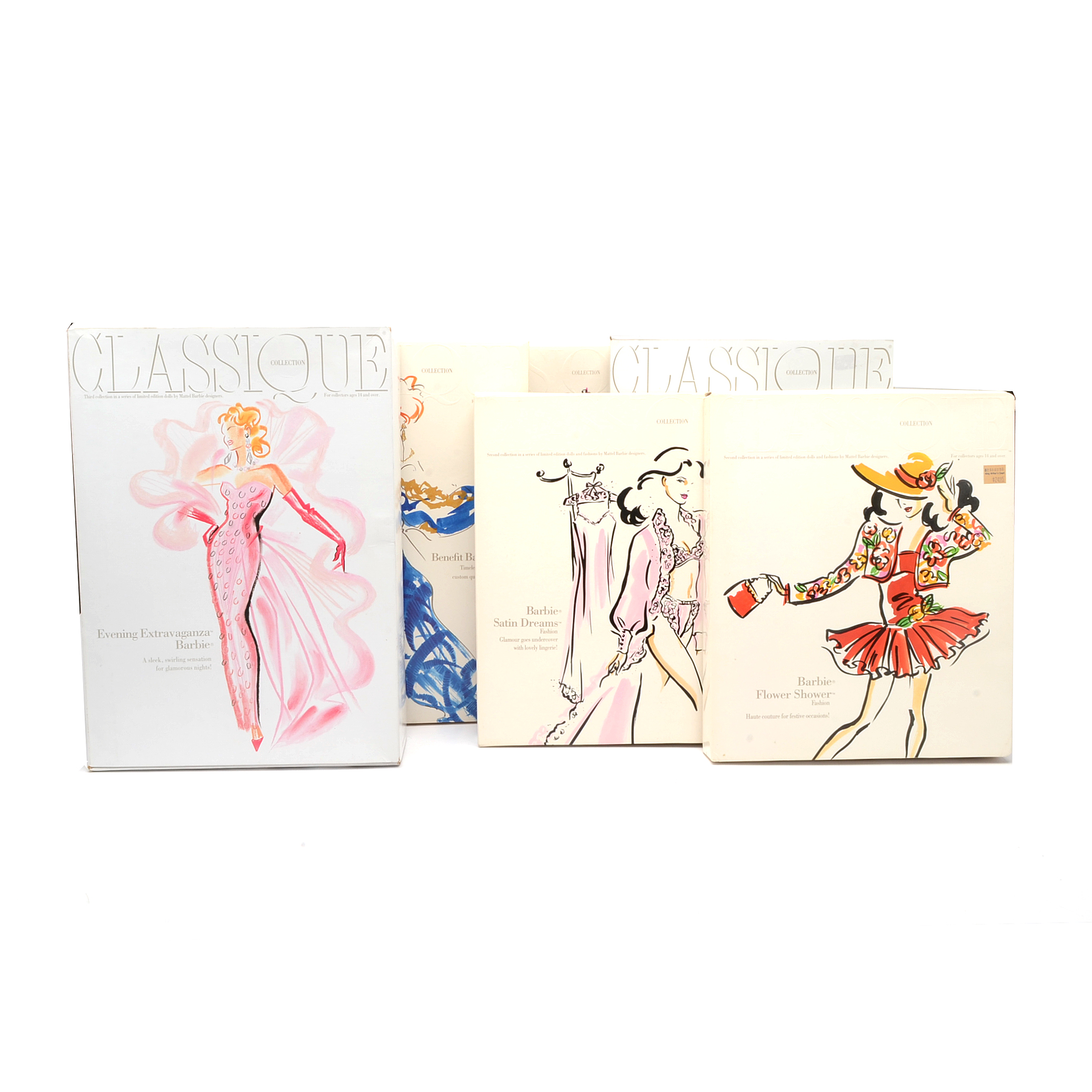 Group of Barbie "Classique Collection" Dolls and Fashion