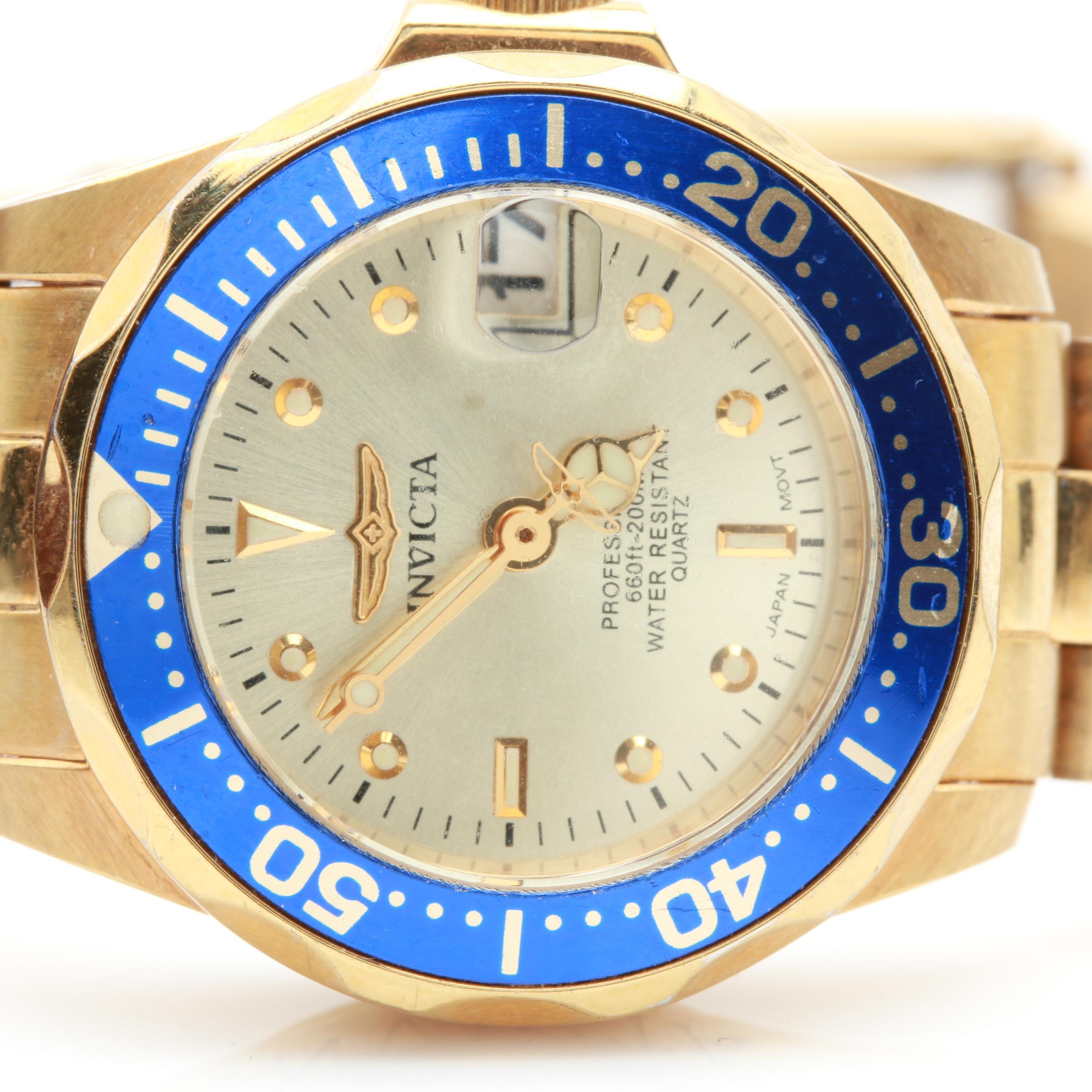 Invicta Speedway Chronograph and Pro Diver Watches