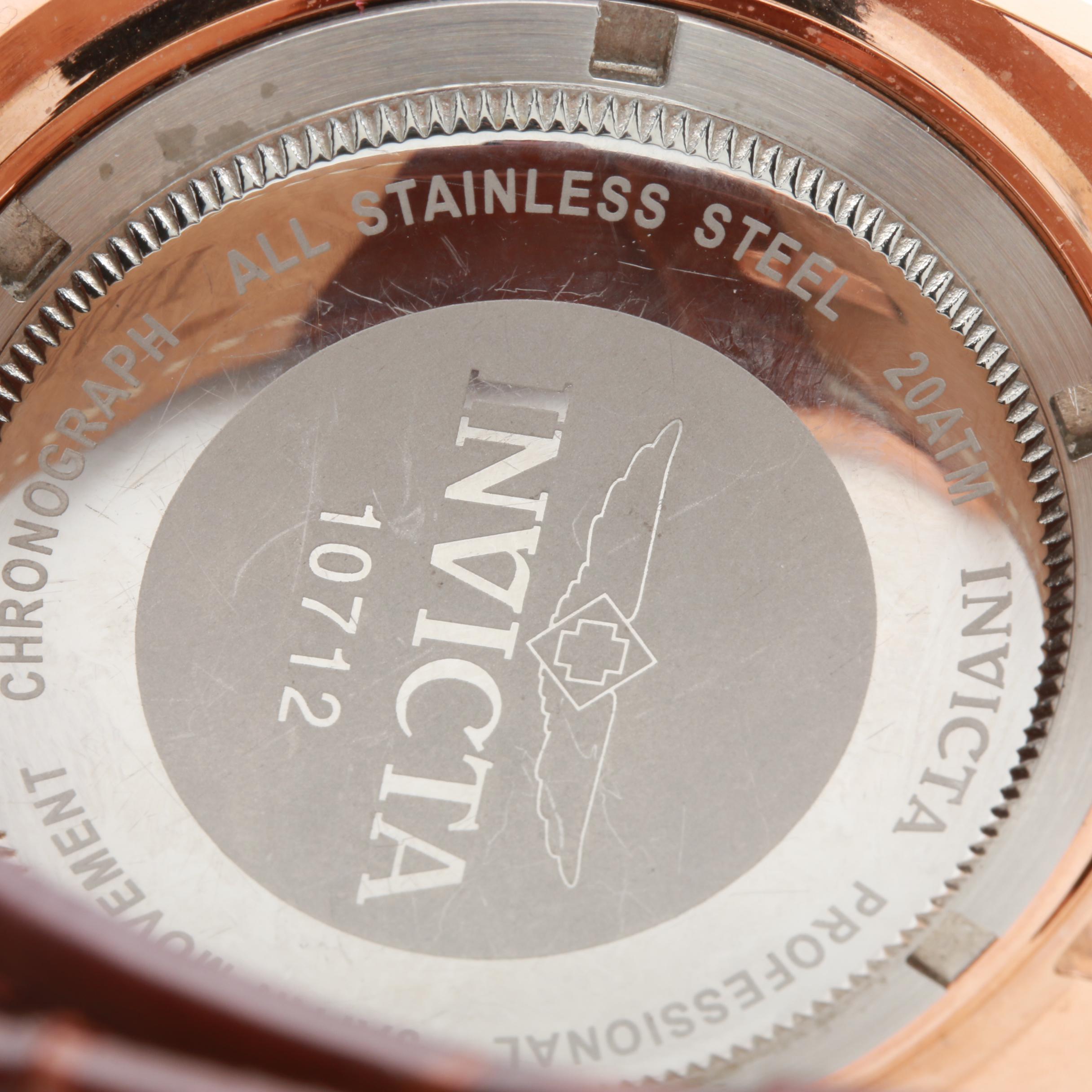 Invicta Speedway Chronograph and Pro Diver Watches