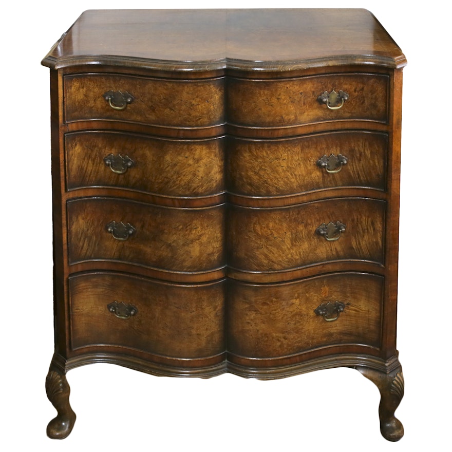 Double Curve Front Chest of Drawers