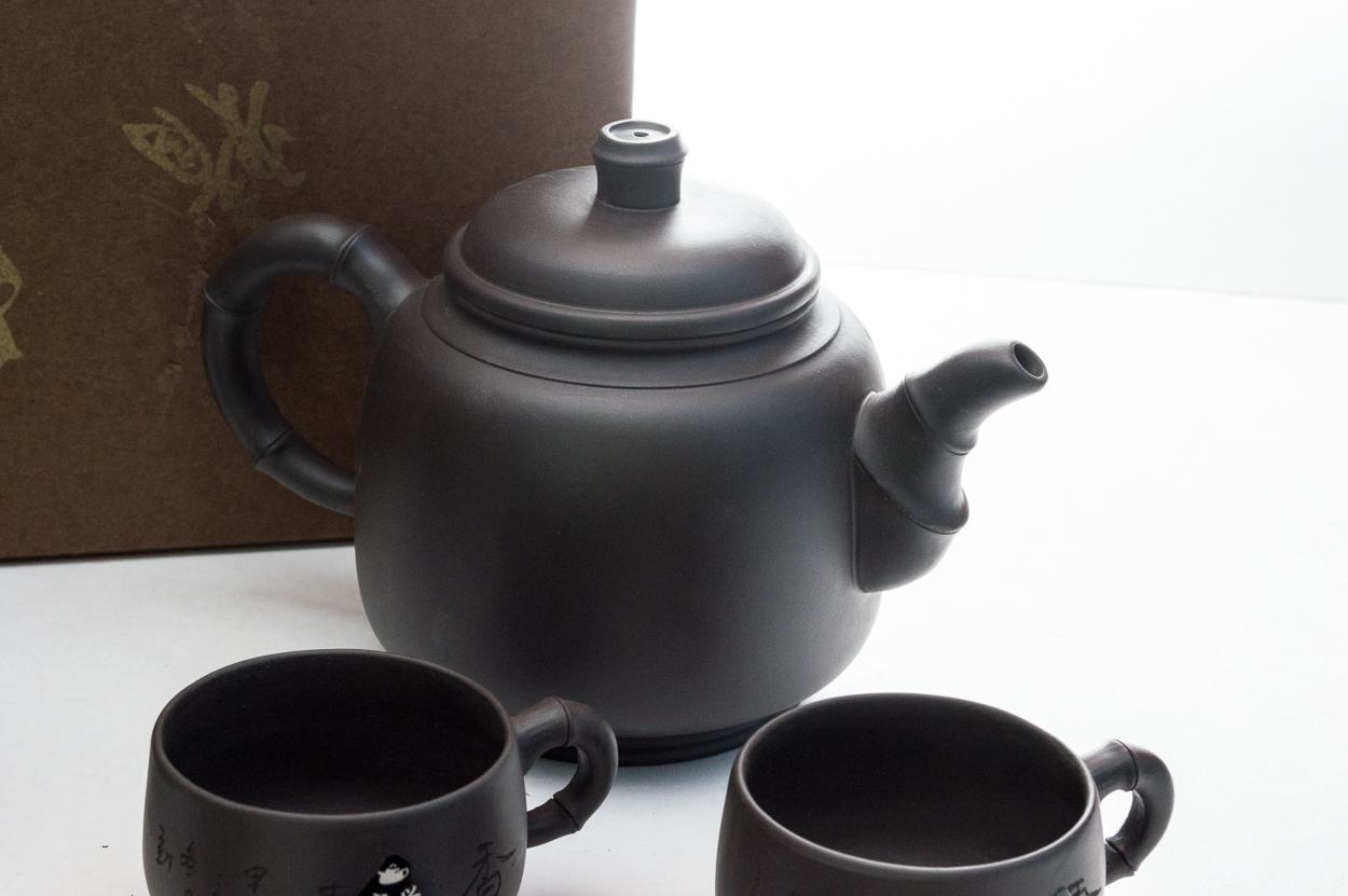 Contemporary Yixing Pottery Tea Set