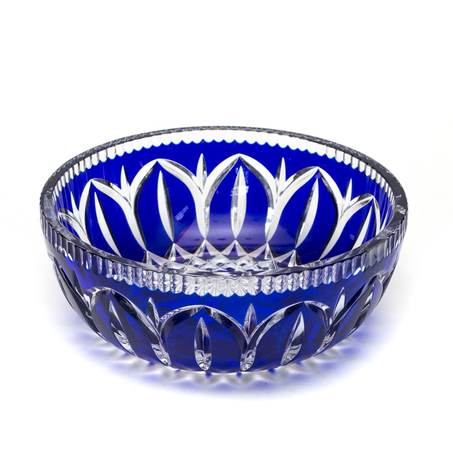 Handcut Lead Crystal Bowl