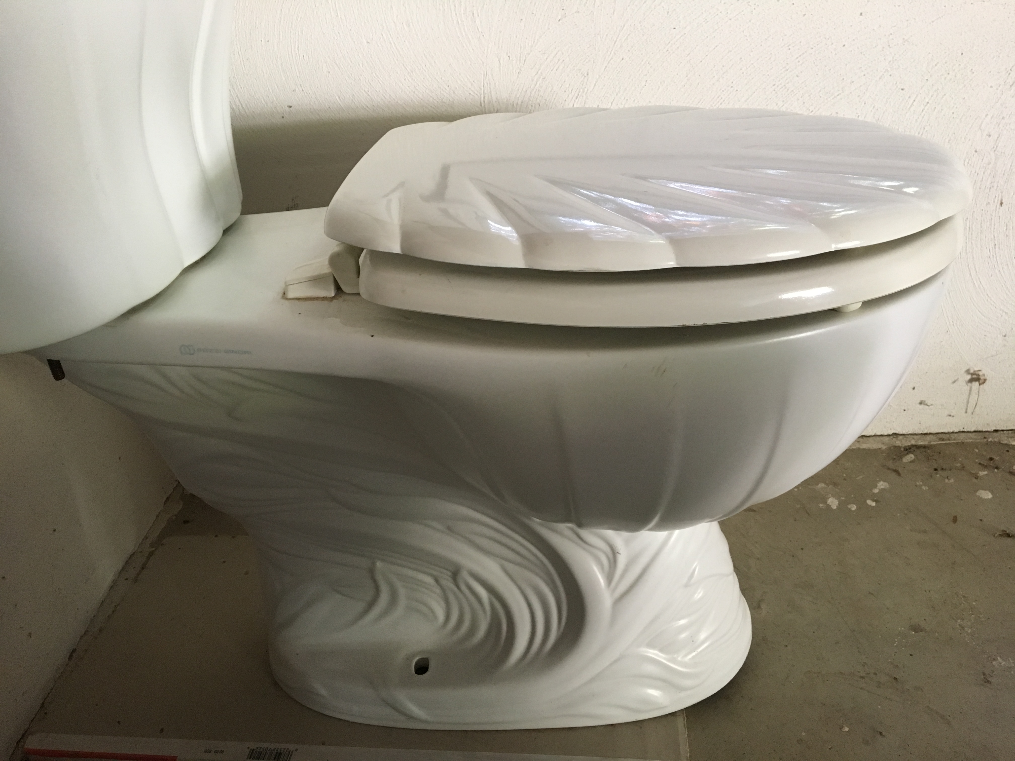 Vintage Italian Made Pozzi-Ginori Toilet