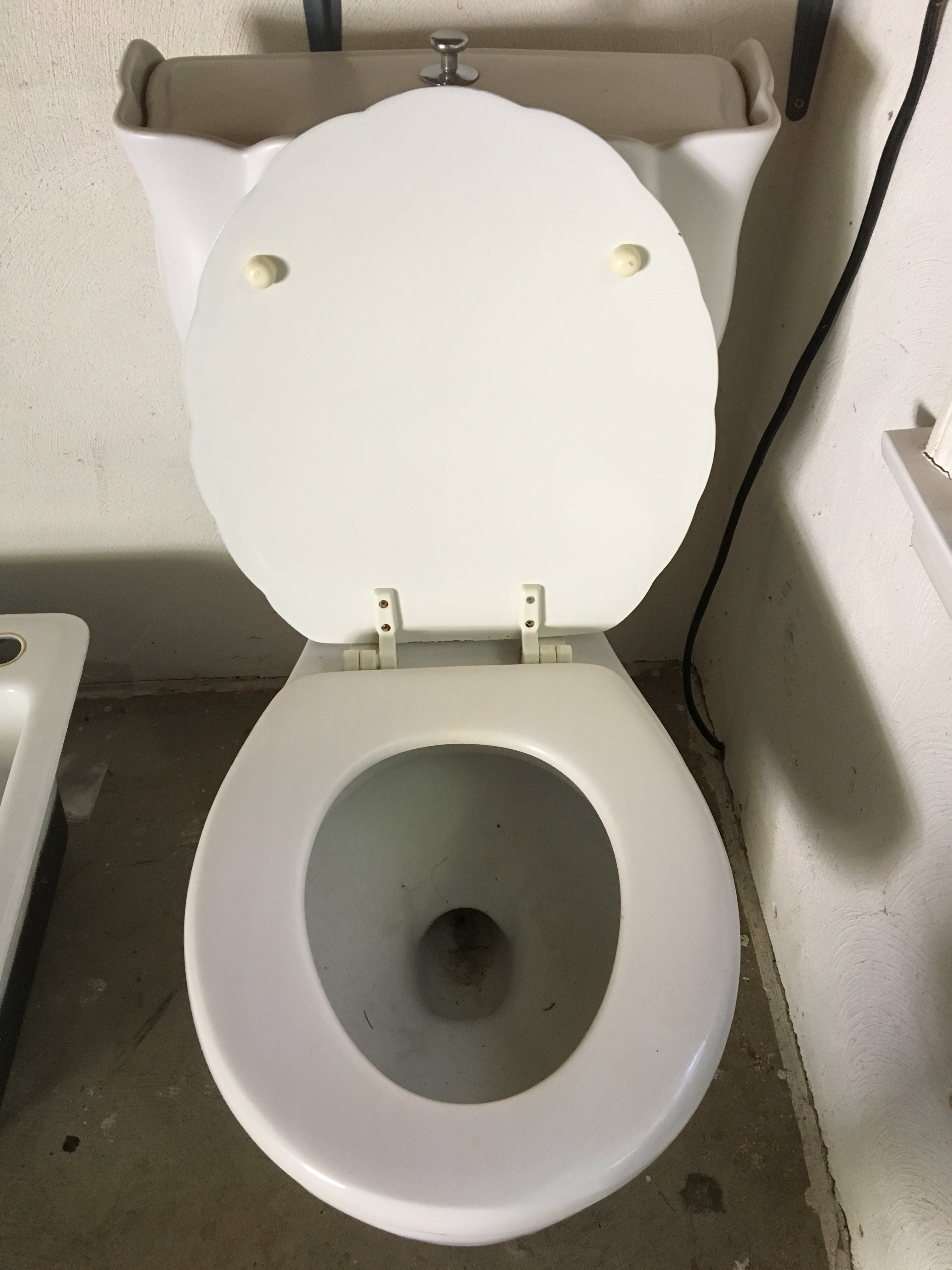 Vintage Italian Made Pozzi-Ginori Toilet