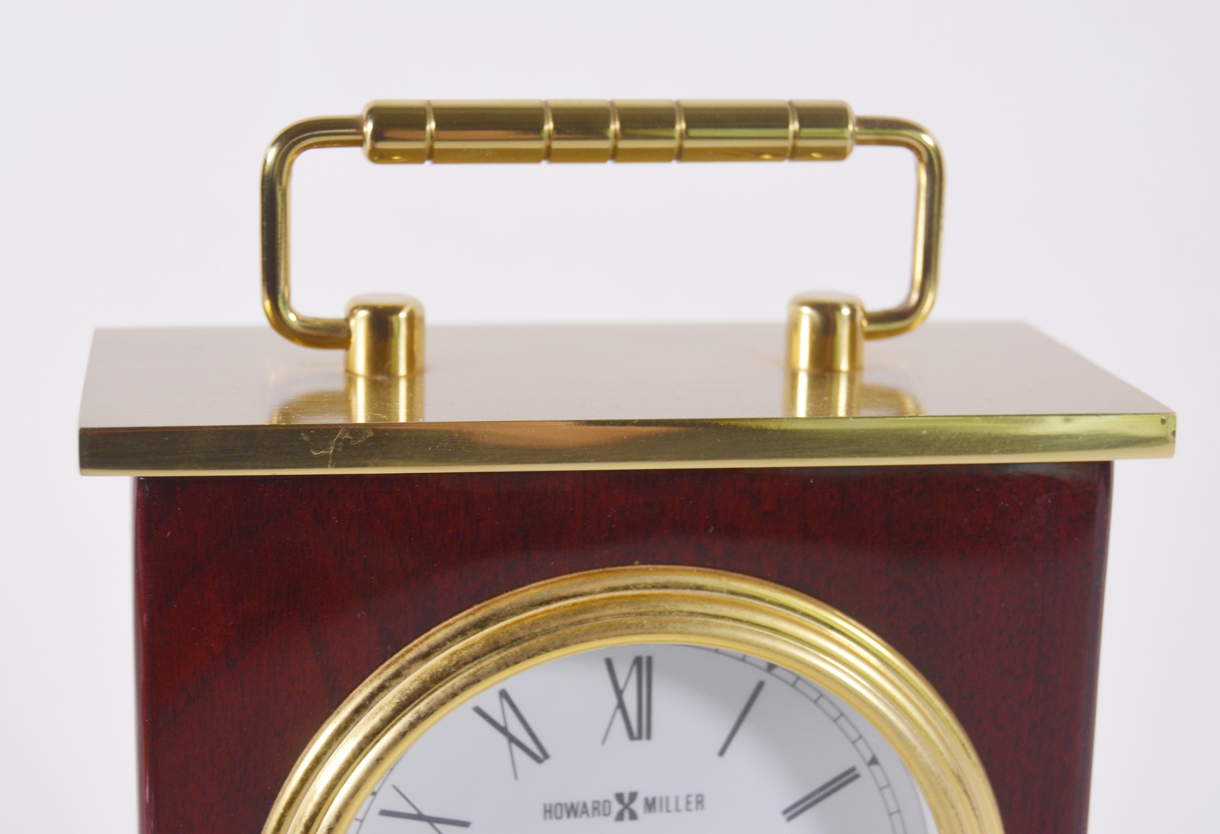 Howard Miller Bracket Clock and Staiger Crystal Desk Clock