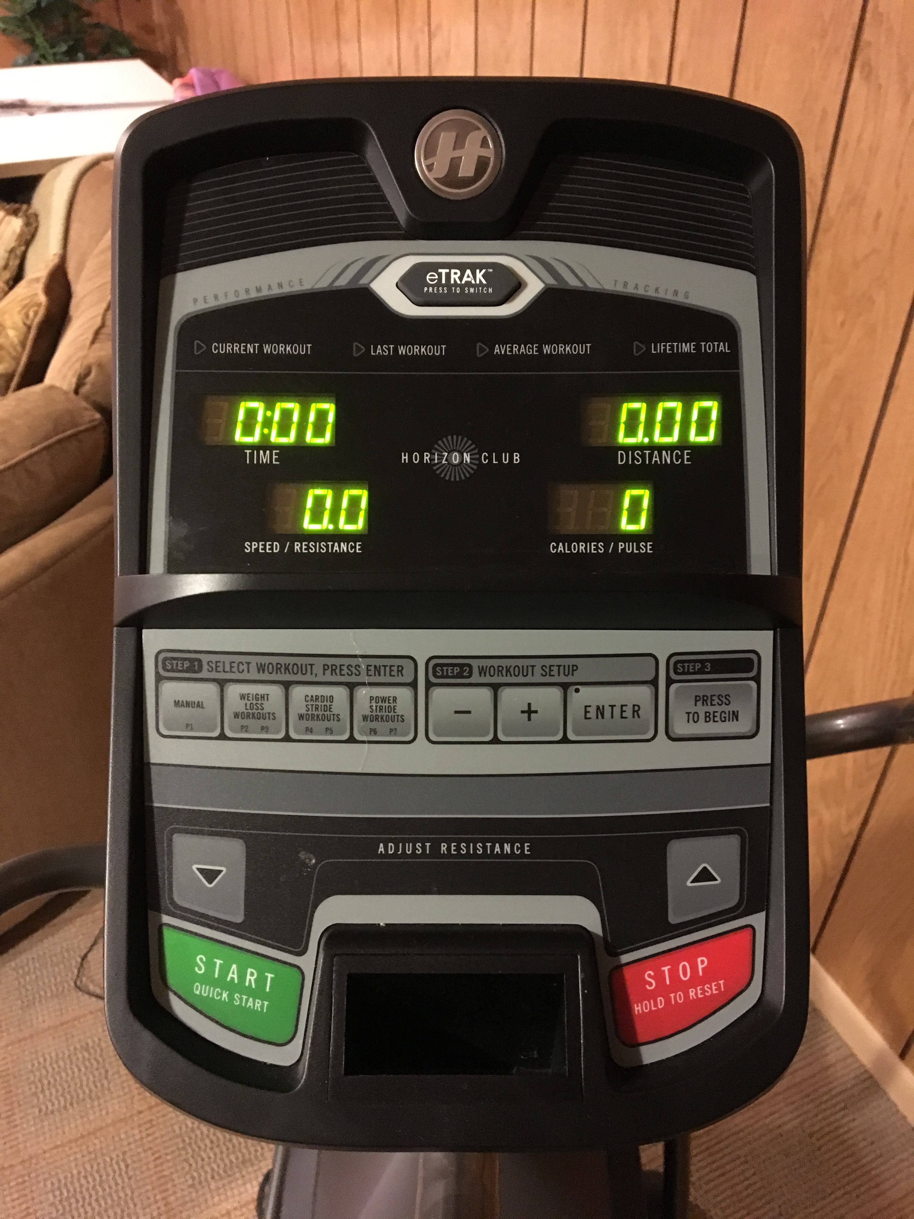 Horizon Club Series E500 Elliptical Trainer