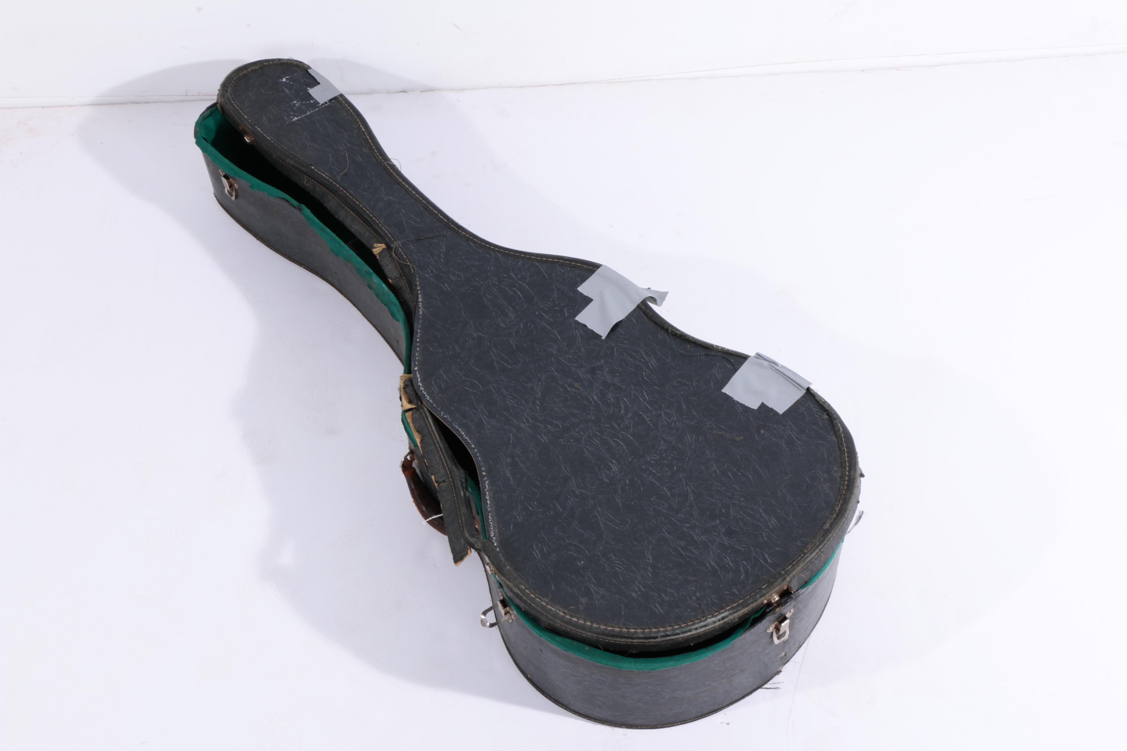 Vintage 1950s Kay-Built Silvertone 696 Archtop Acoustic Guitar with Case