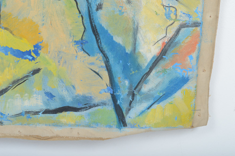 Signed James Yoko Painting "Virginia Mountains"