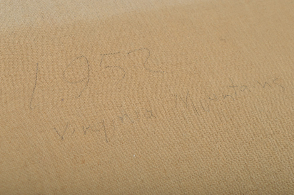 Signed James Yoko Painting "Virginia Mountains"