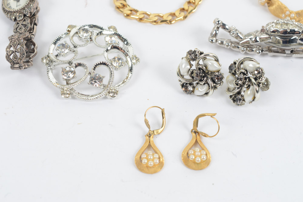 Vintage Watches and Jewelry Featuring Trifari