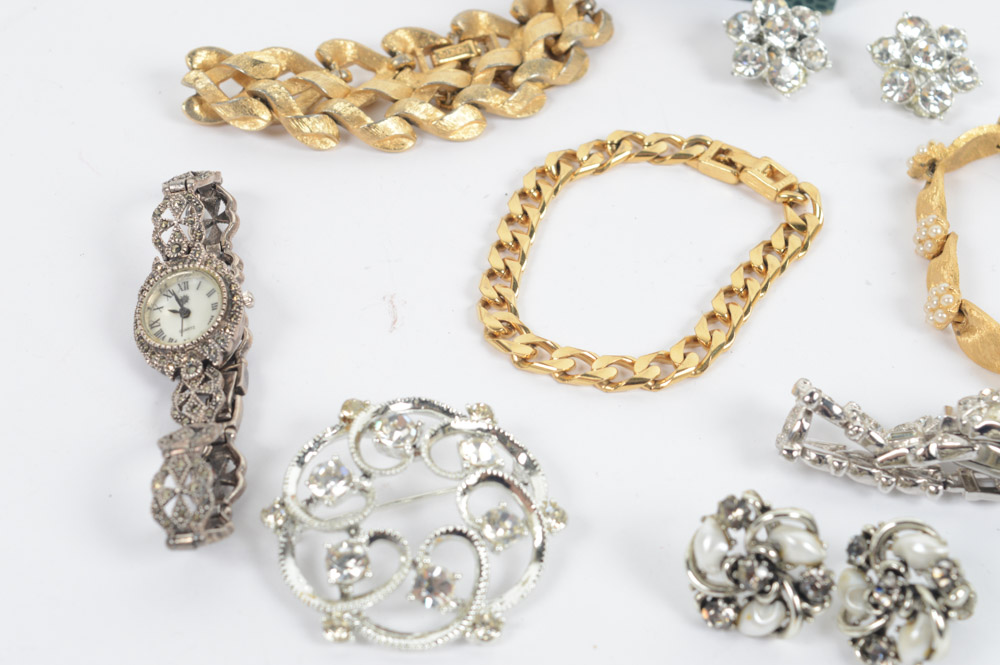 Vintage Watches and Jewelry Featuring Trifari