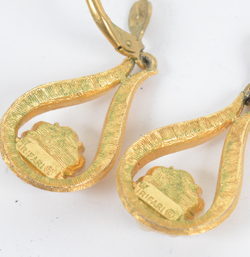 Vintage Watches and Jewelry Featuring Trifari