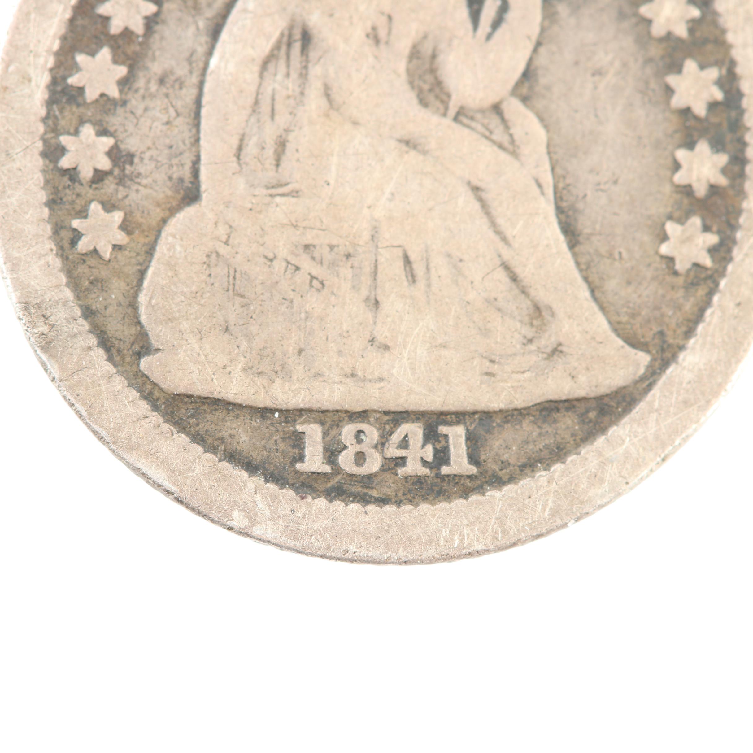 1841-O Seated Liberty Silver Dime