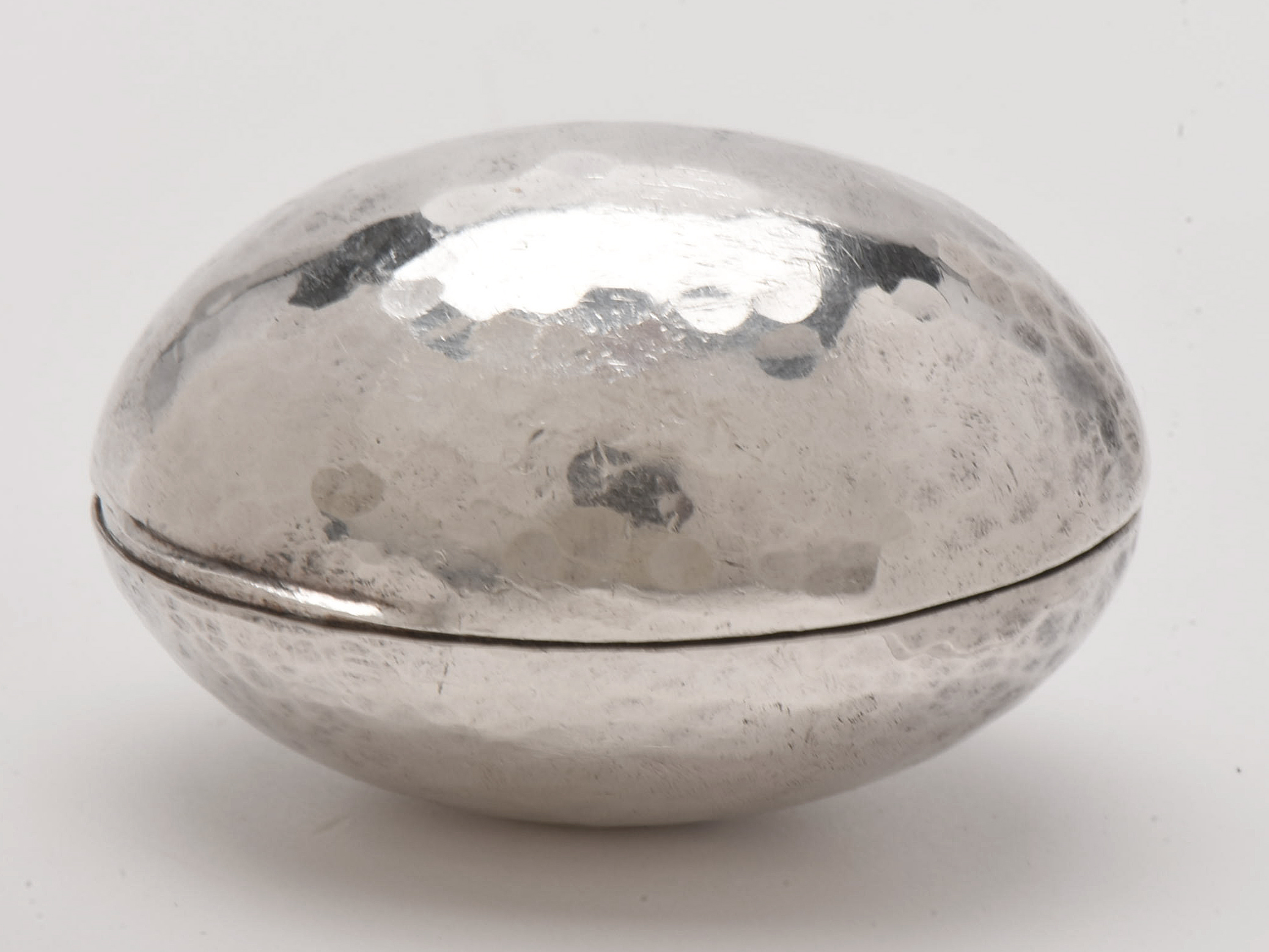 Pure Silver and 24K Yellow Gold Egg