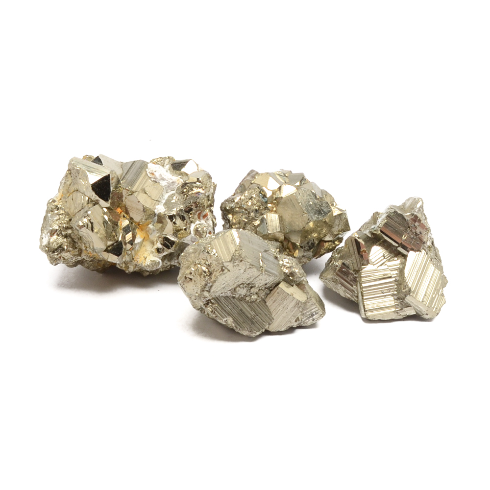 Iron Pyrite Crystal Clusters