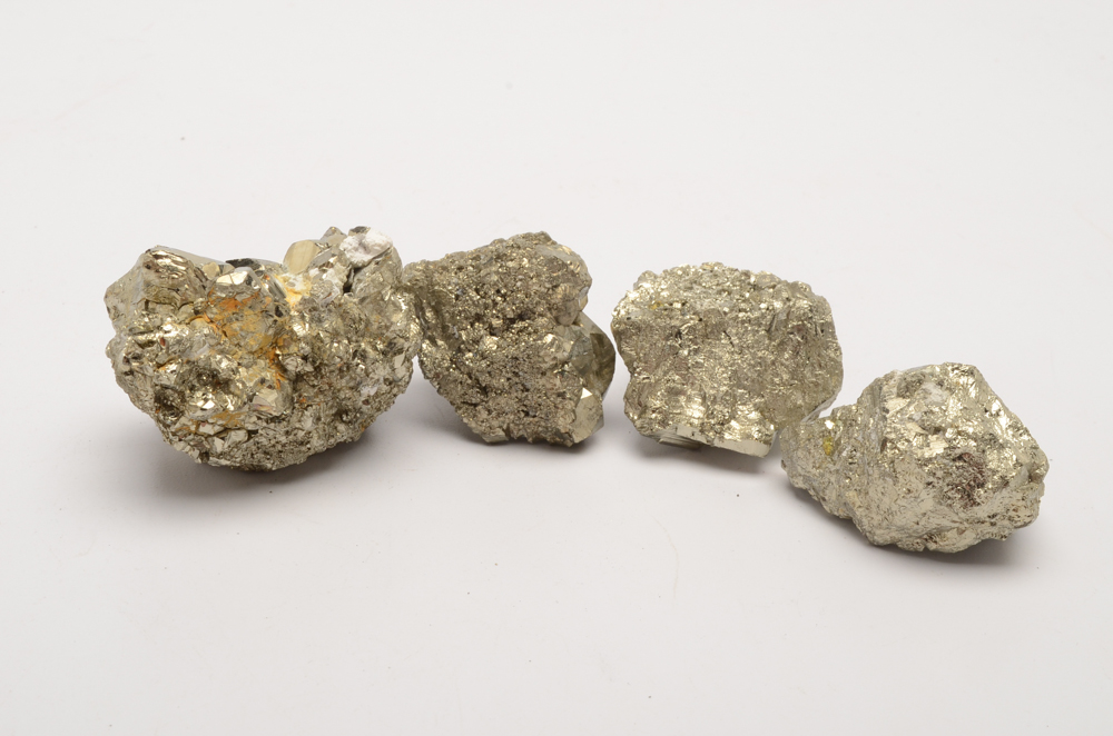 Iron Pyrite Crystal Clusters
