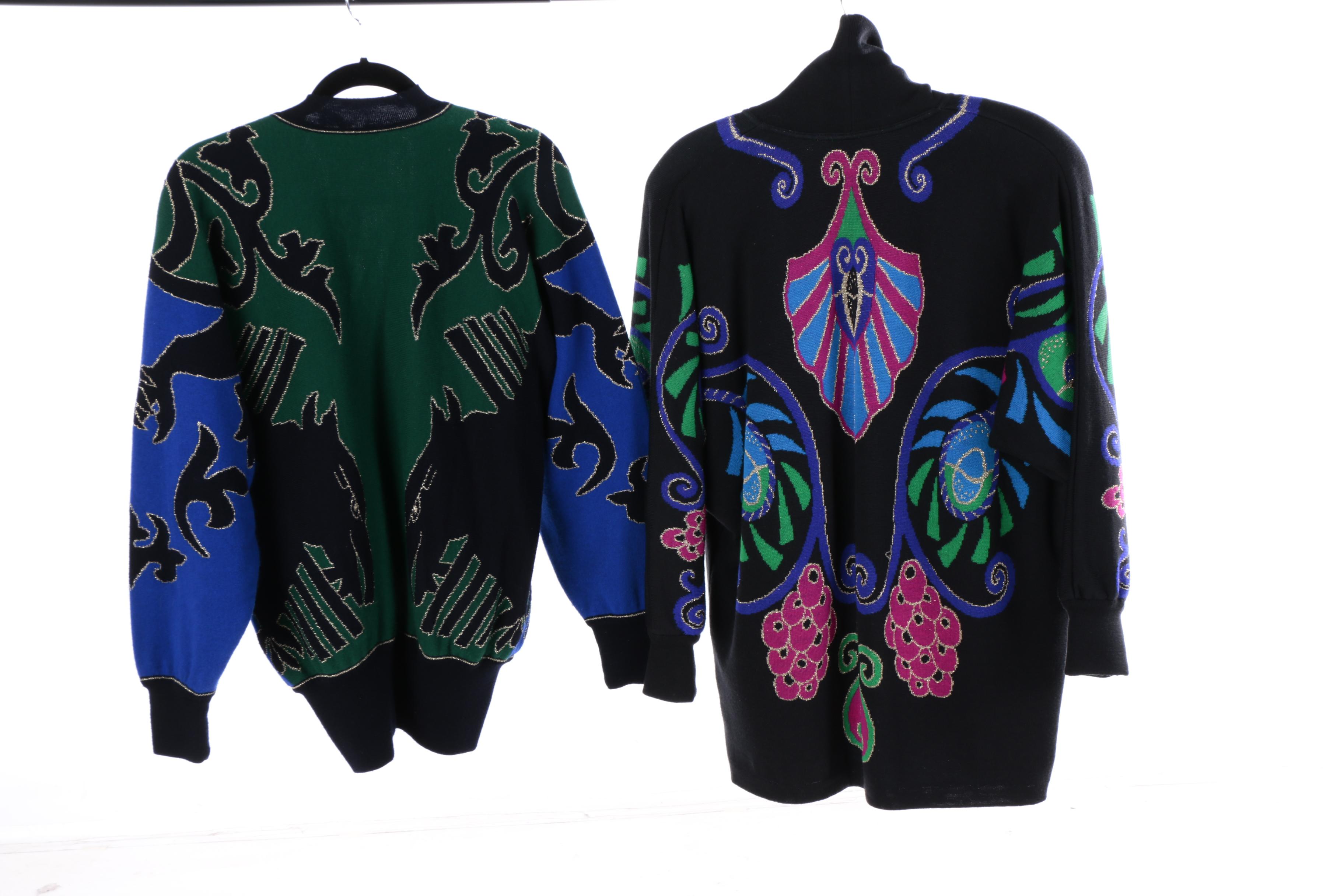 Women's Laurèl Black Cardigans and Sweater